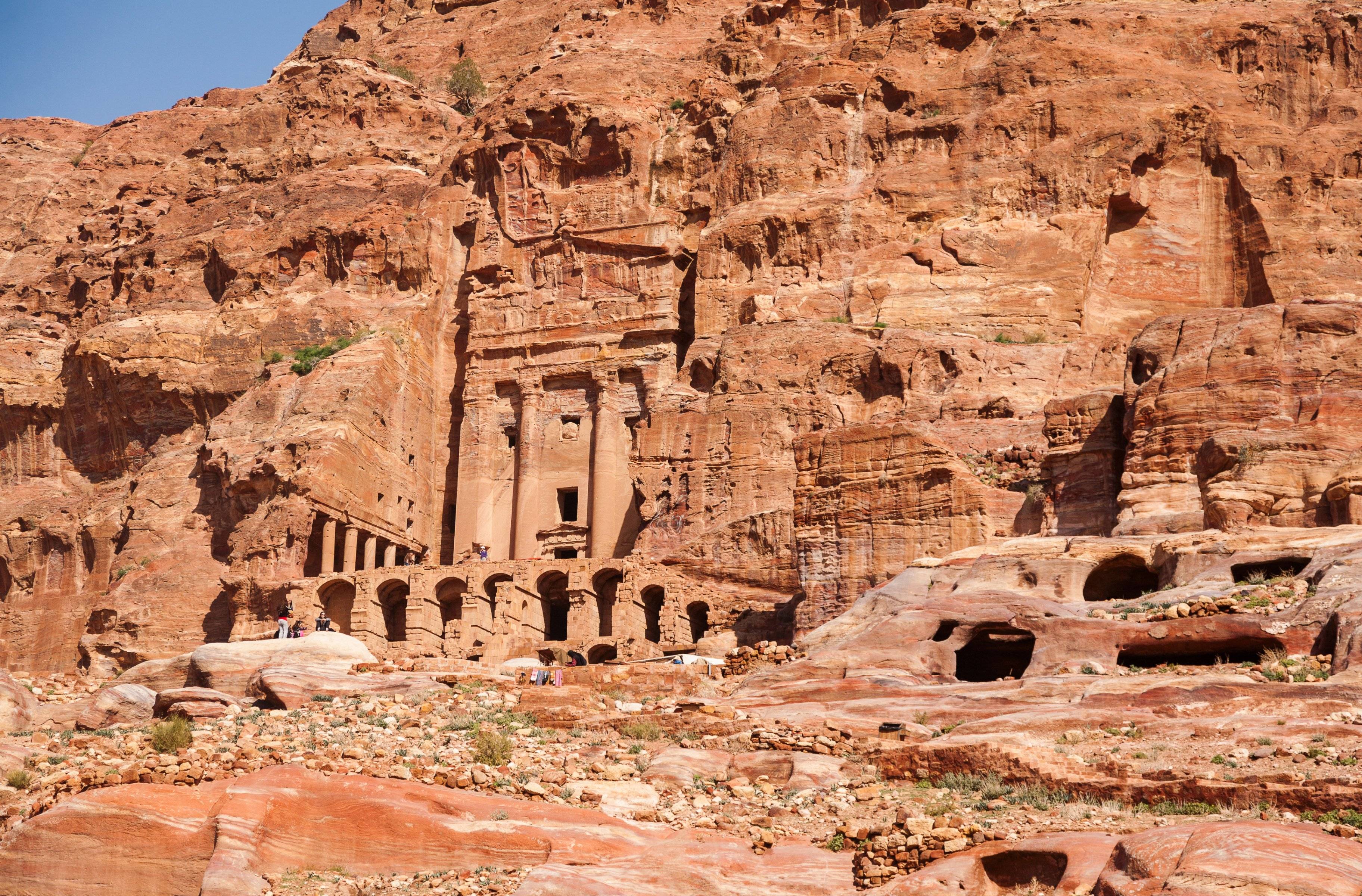 Wanderung nach Petra durch die Hintertür