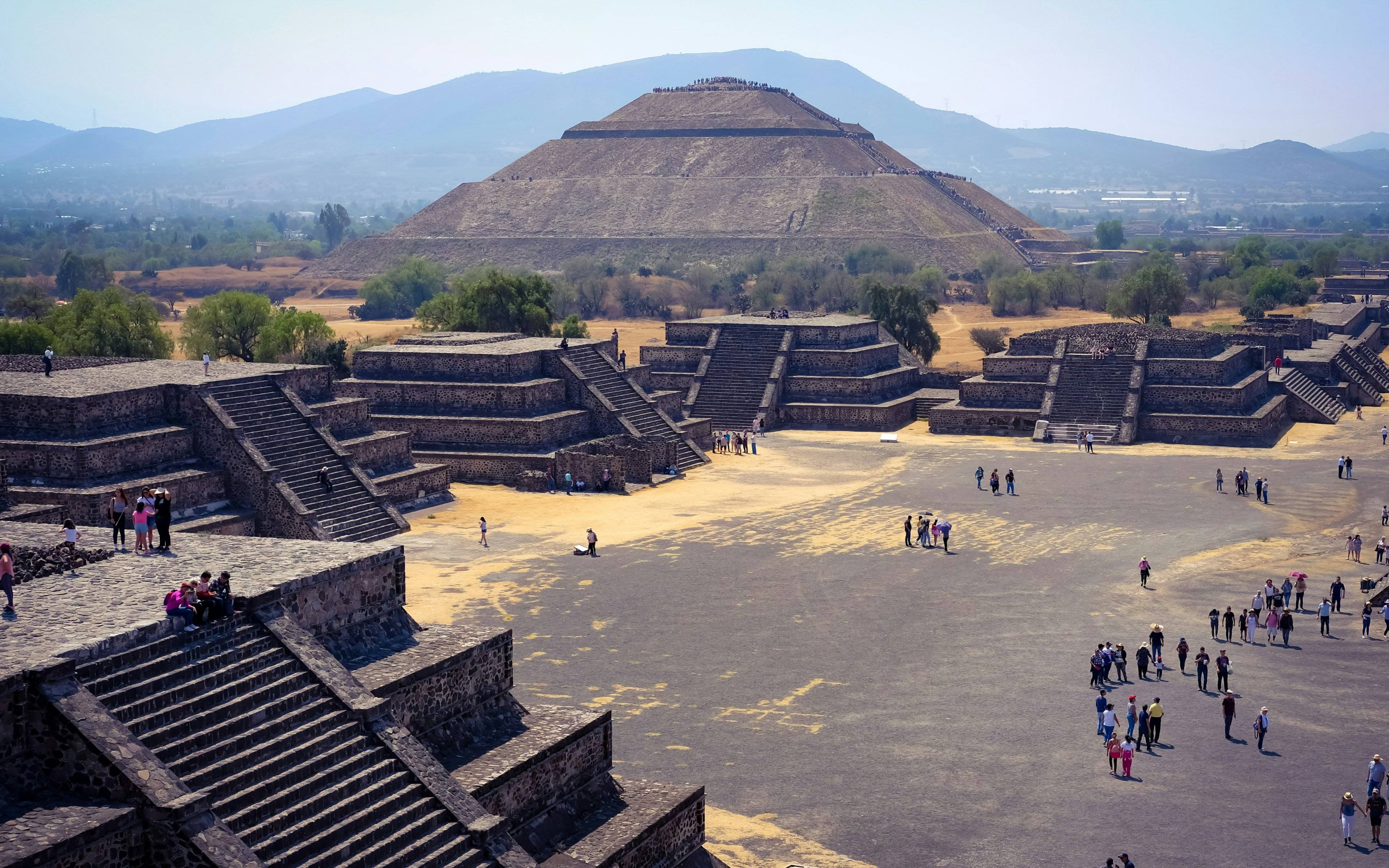Visita del sito archeologico di Teotihuacán in bicicletta