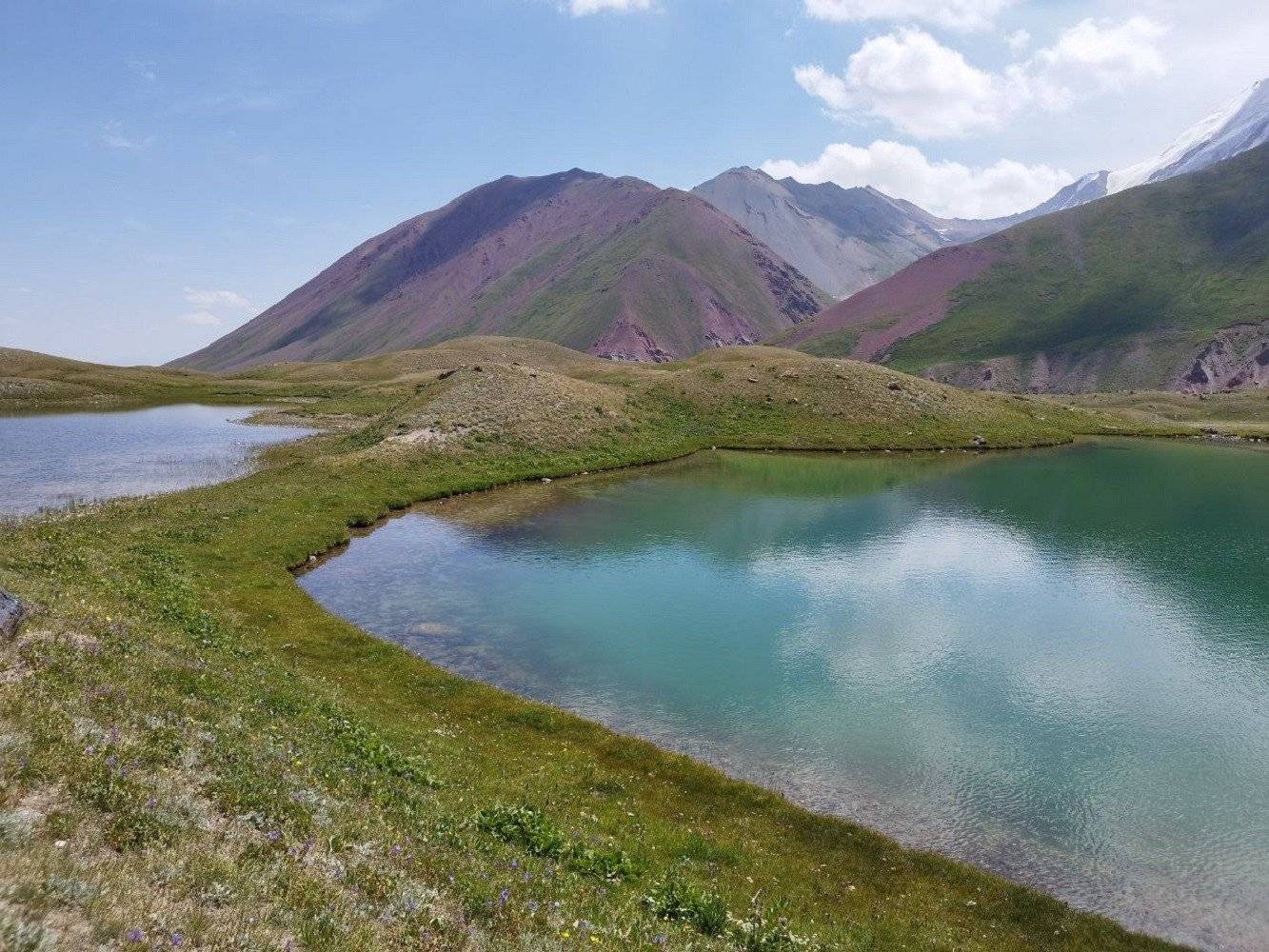 Paseo a los lagos del valle Achik-Tash
