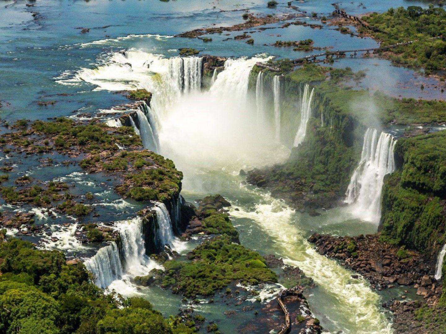 Chutes d'Iguazu côté brésilien et retour à Buenos Aires