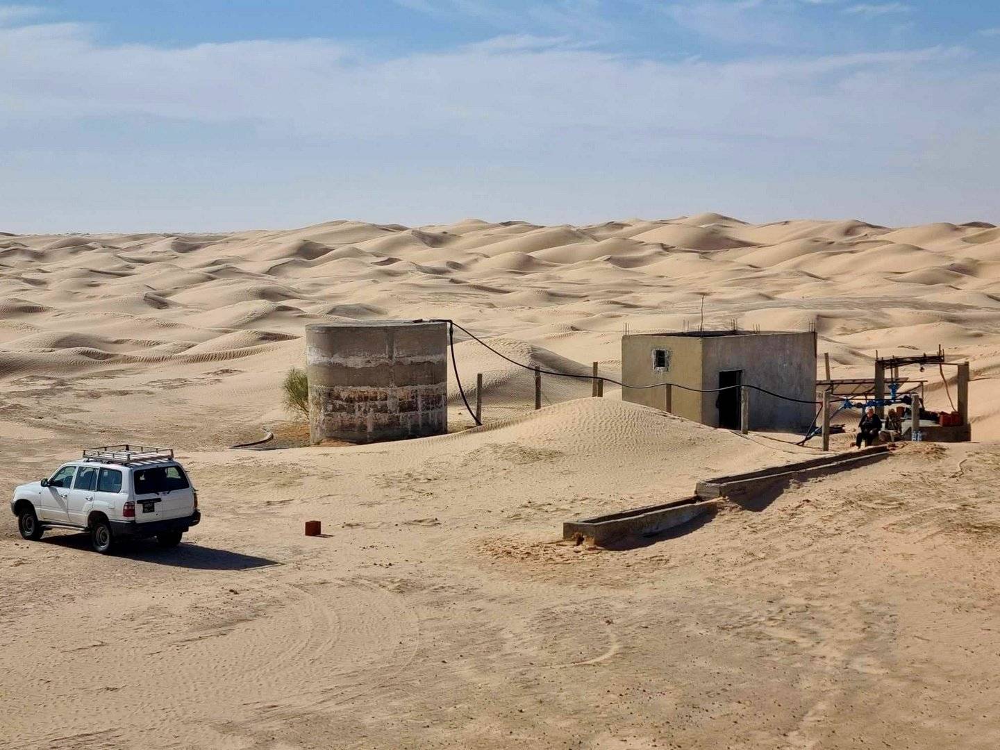 Un puits dans le désert