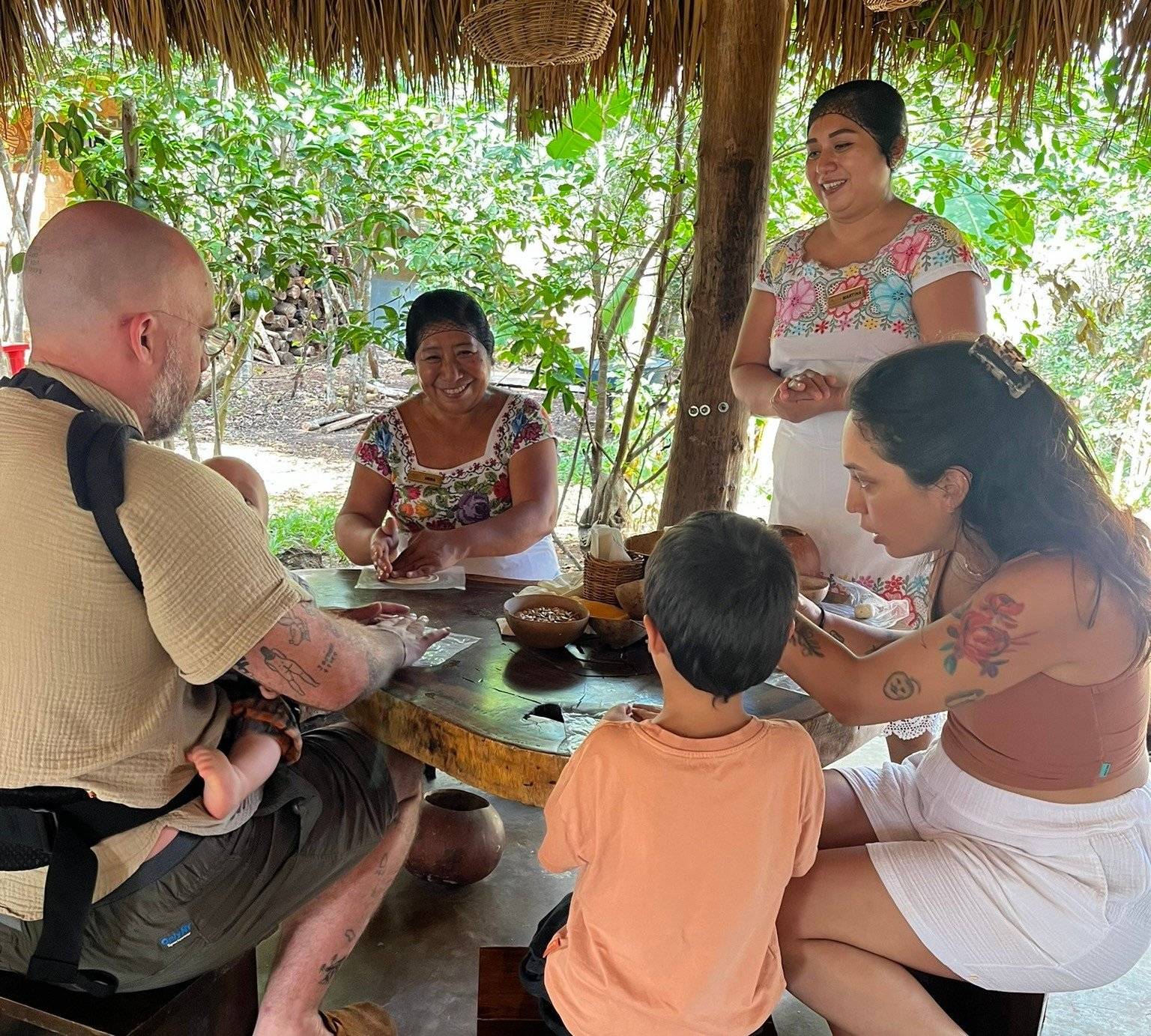 Expérience culinaire avec la communauté maya