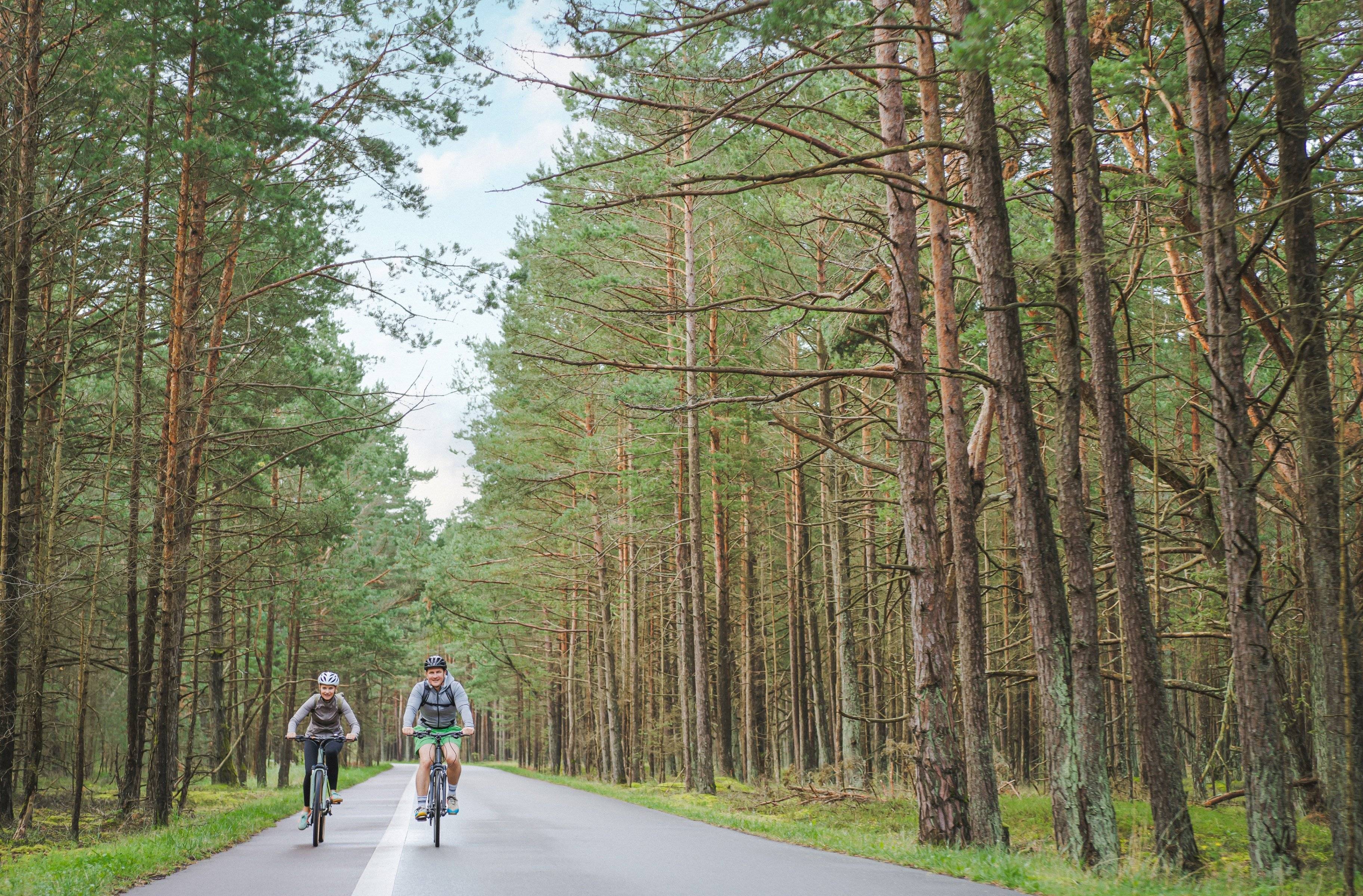 Giro in bicicletta sull'Istmo di Curlandia, il paradiso lituano