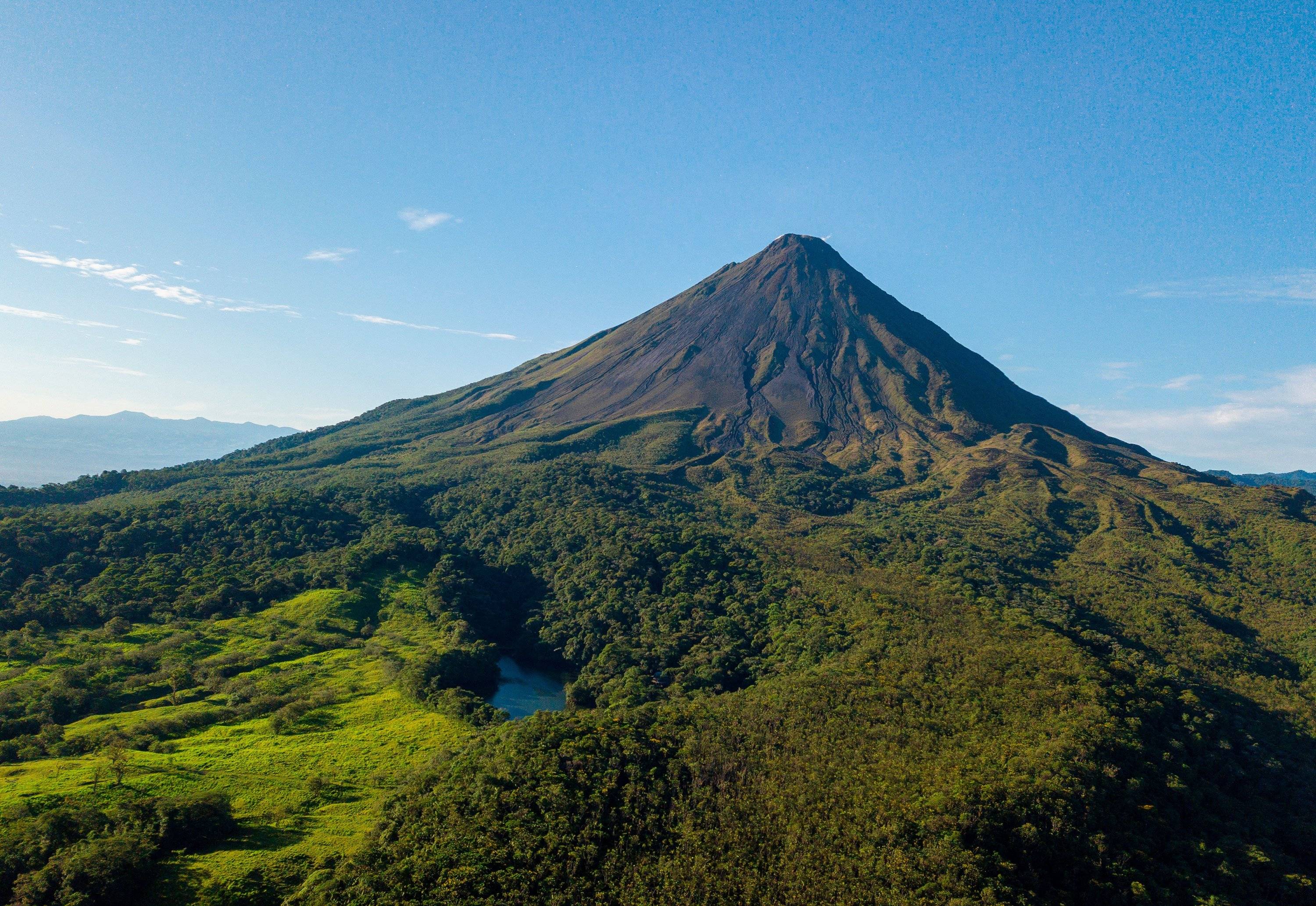 Die Kraft des Arenal-Vulkans