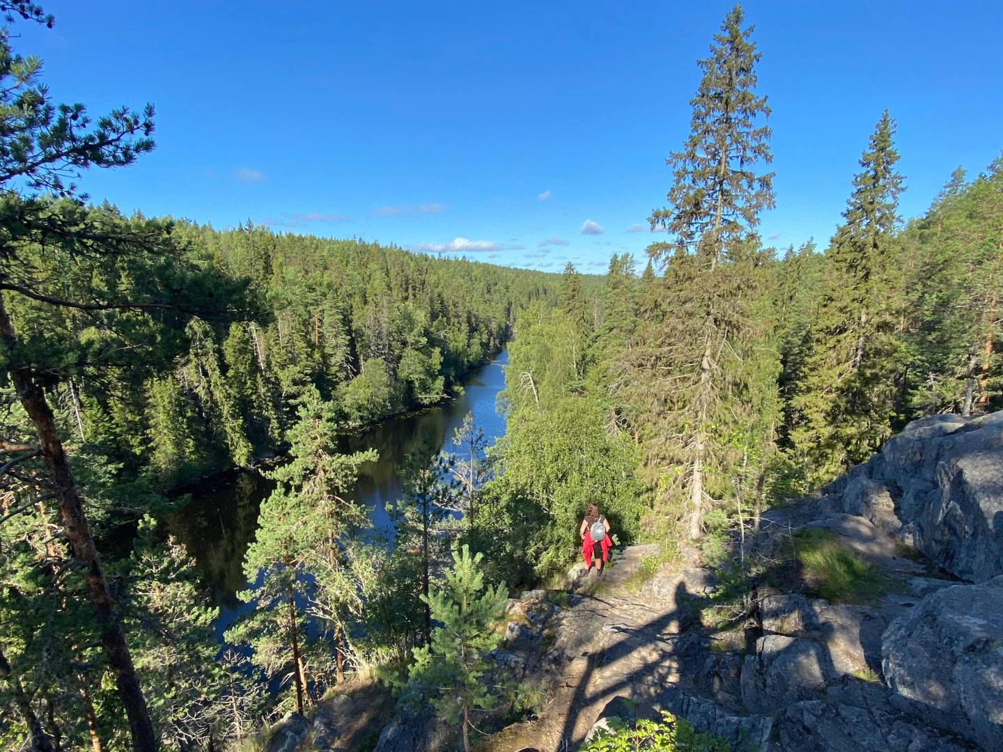 Trekking en el Parque Nacional Helvetinjärvi