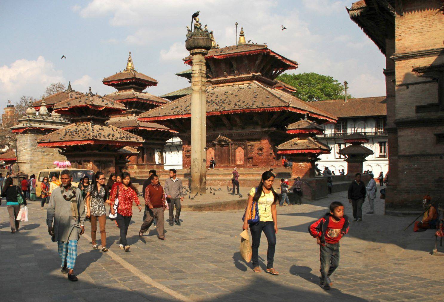 Día libre en Katmandú.