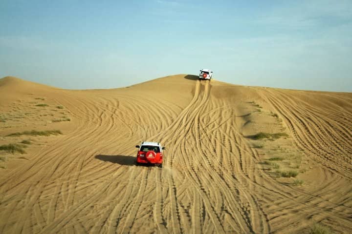 4x4 tra le dune del deserto