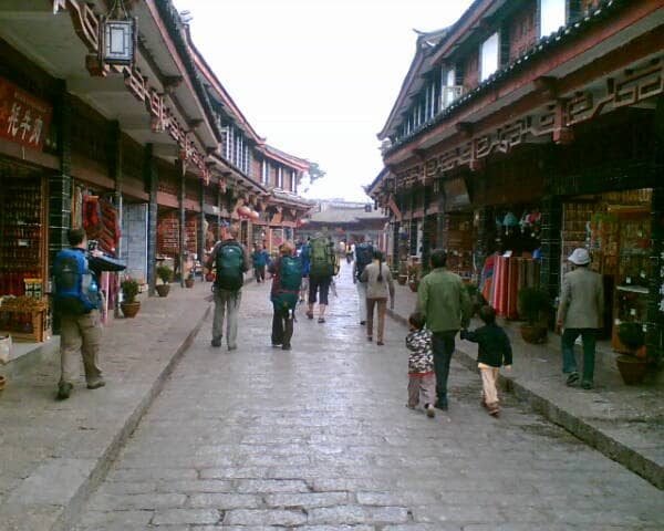 Ankunft in Lijiang 