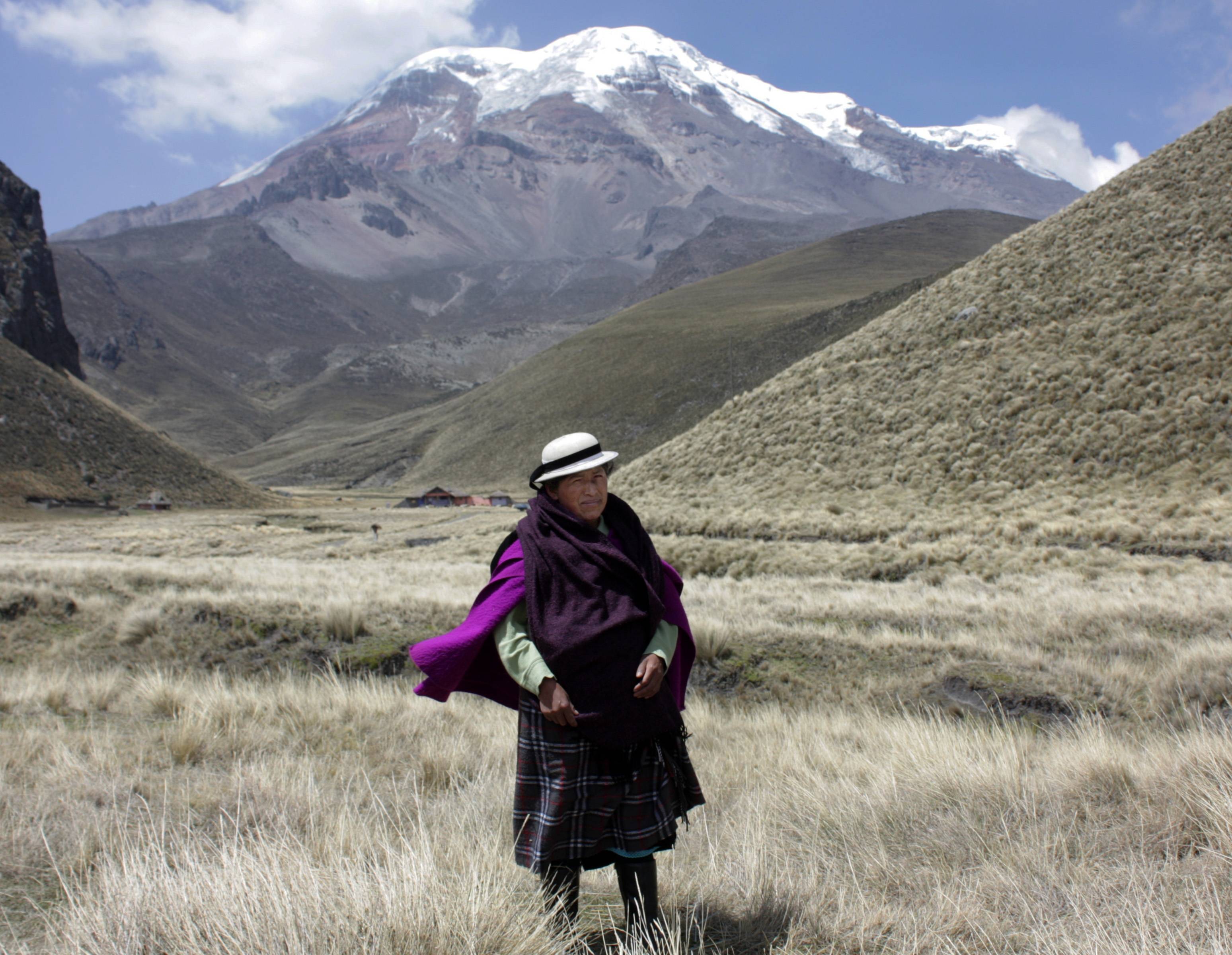 Der höchste Berg in Ecuador: Chimborazo