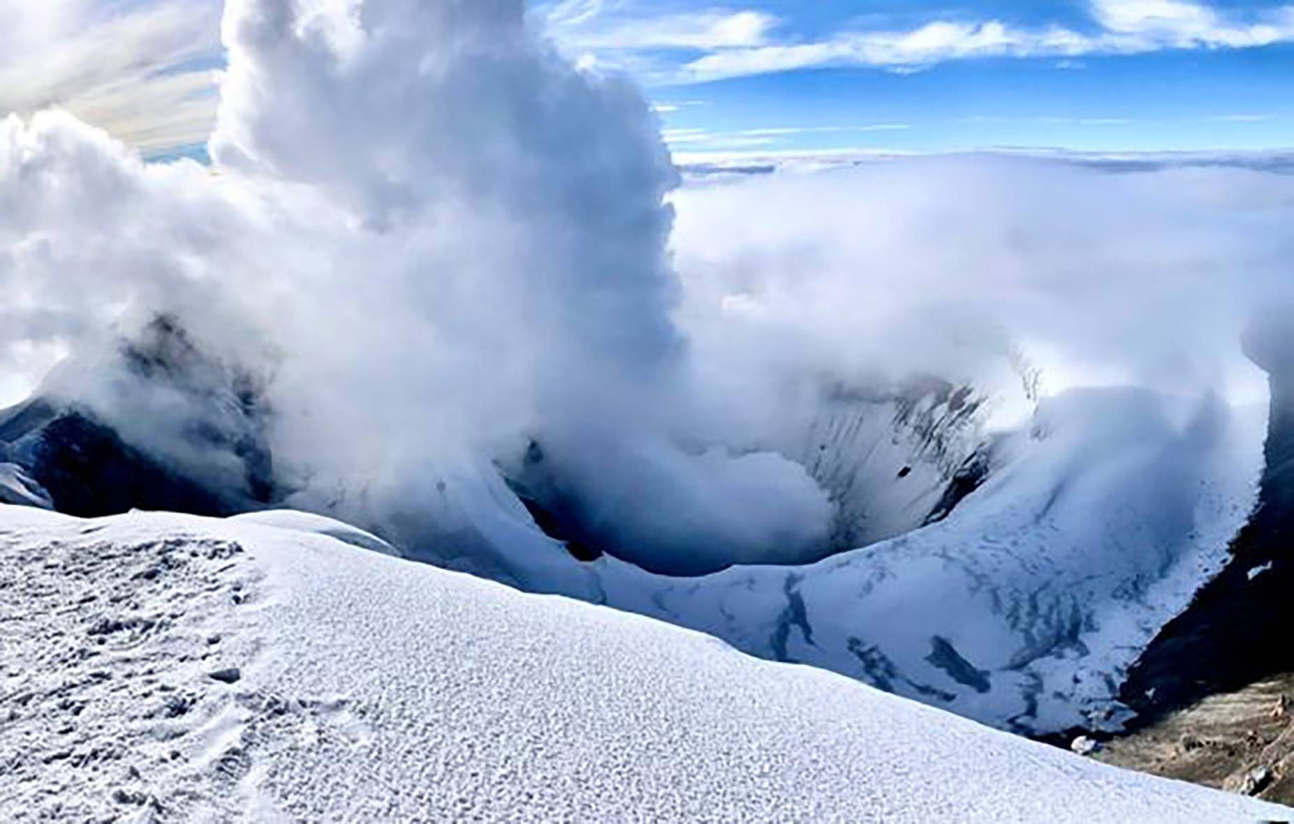 Das große Ziel: der Gipfel vom Cotopaxi 5897 m