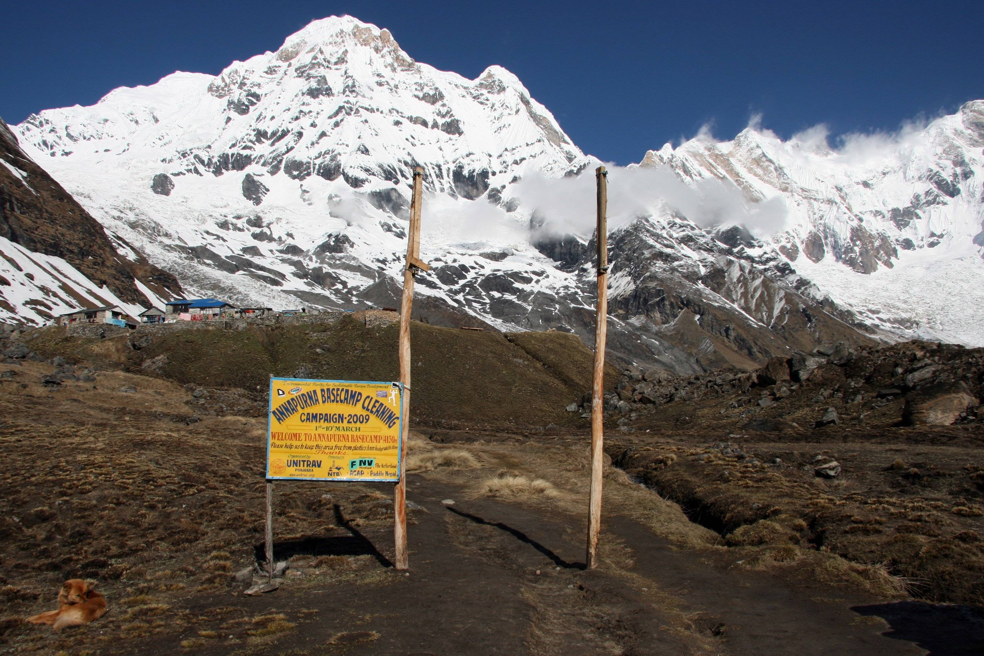 Trek au camp de base des Annapurnas