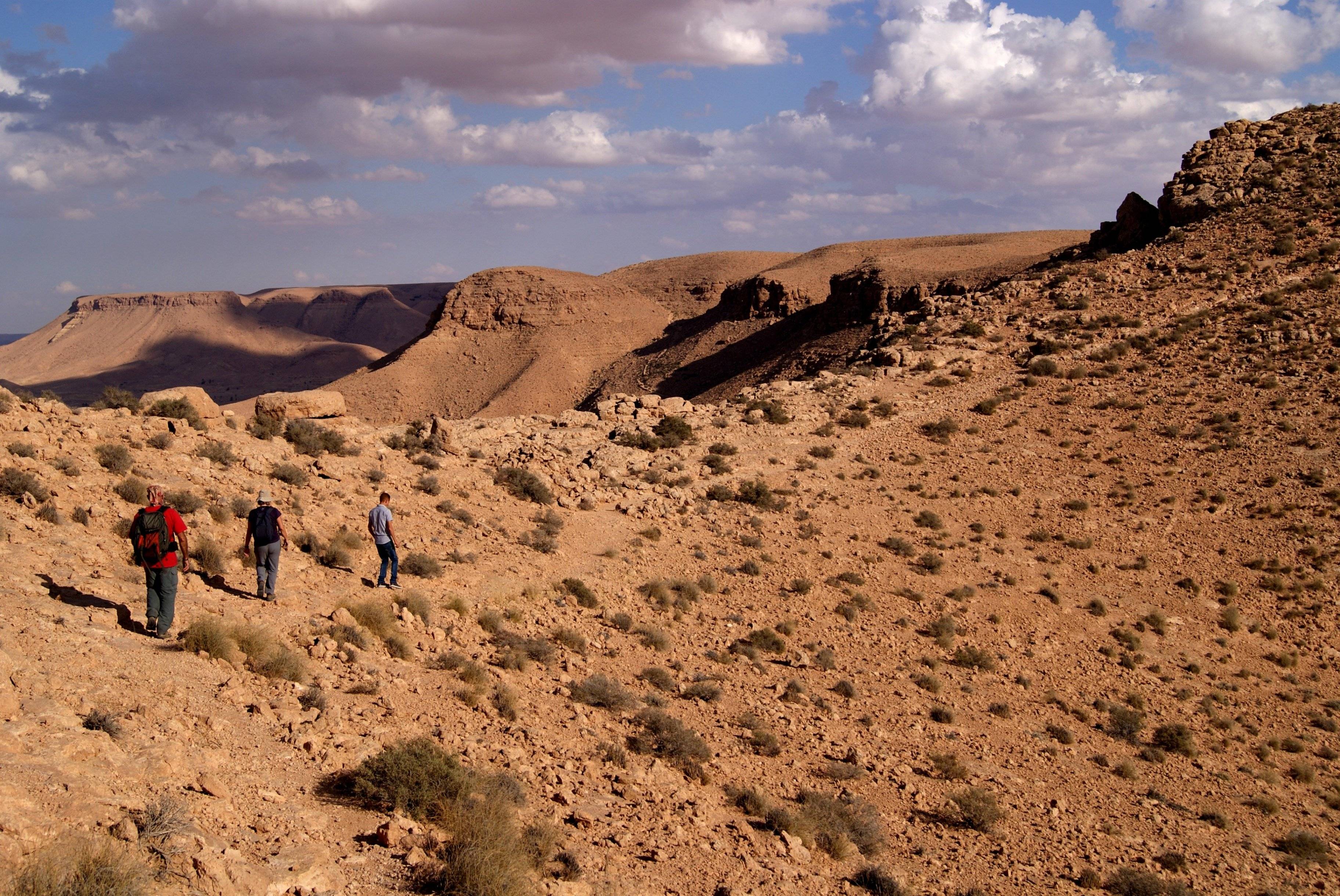 Trekking nel massiccio del Dahar