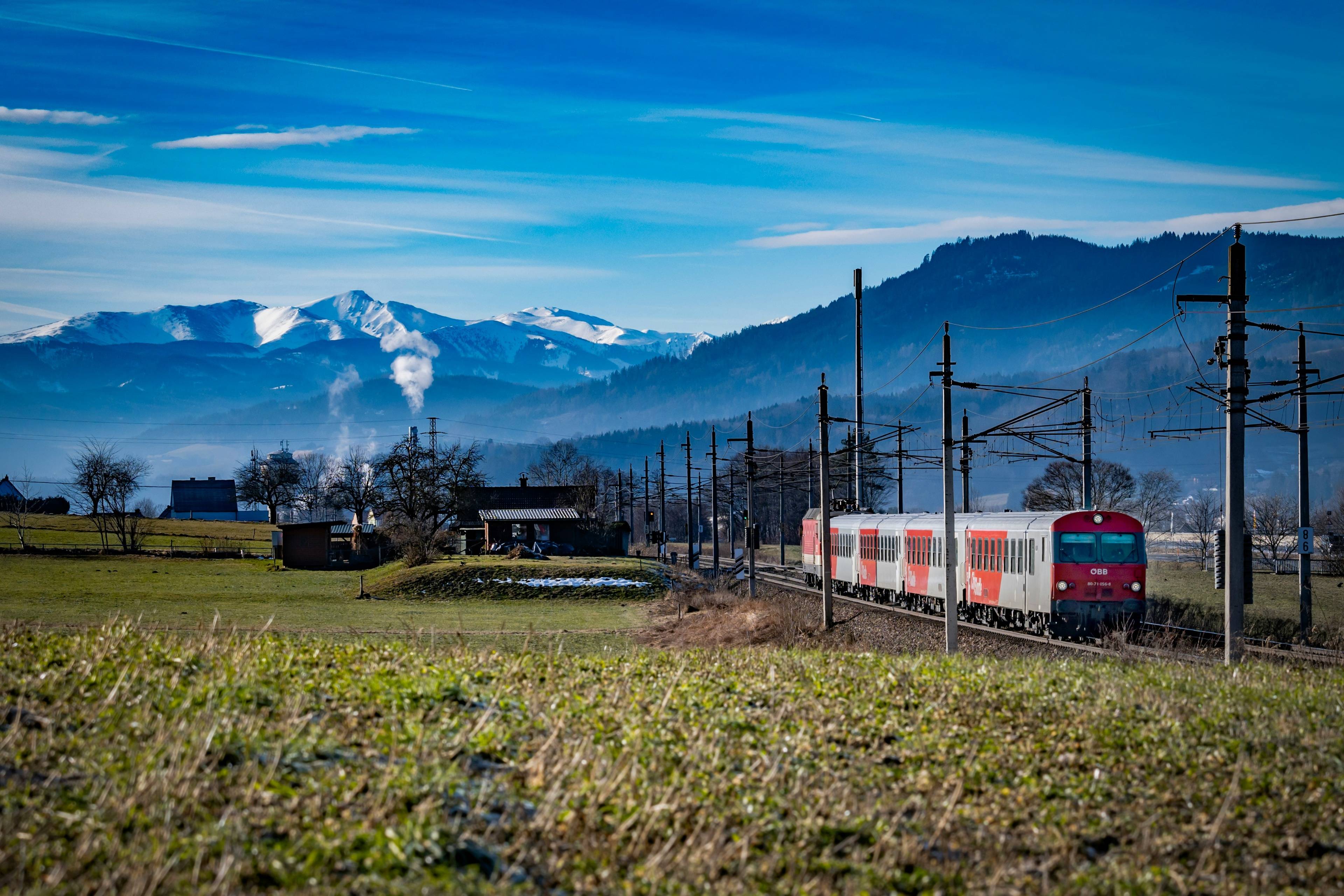 Zugrundreise zu den schönsten Städten