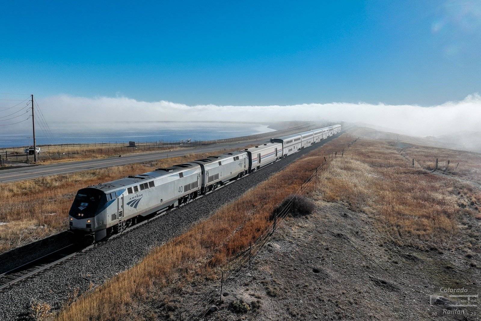 Traversée en train, de Chicago à San Francisco