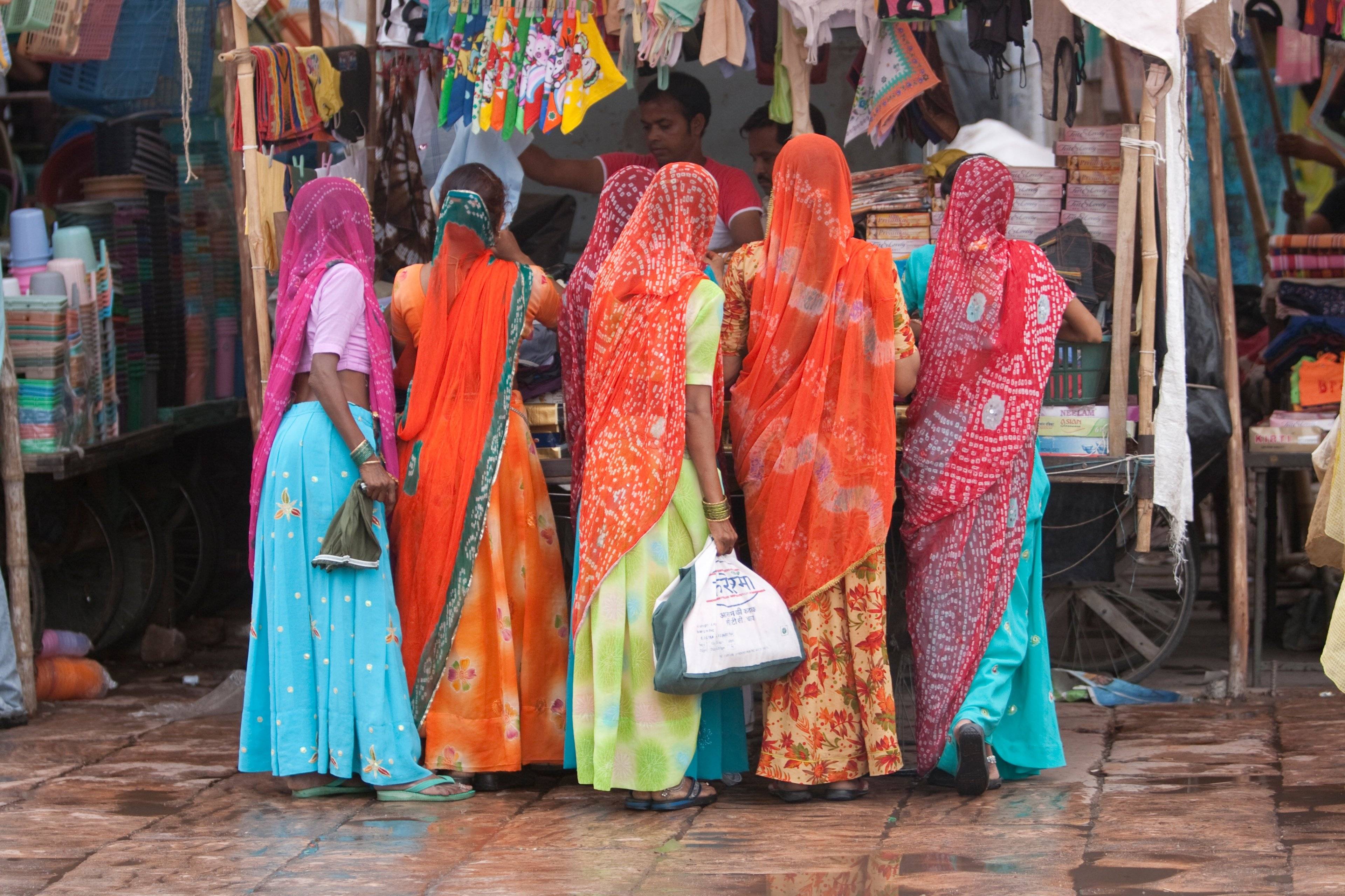 Colores del Norte y Sur de India