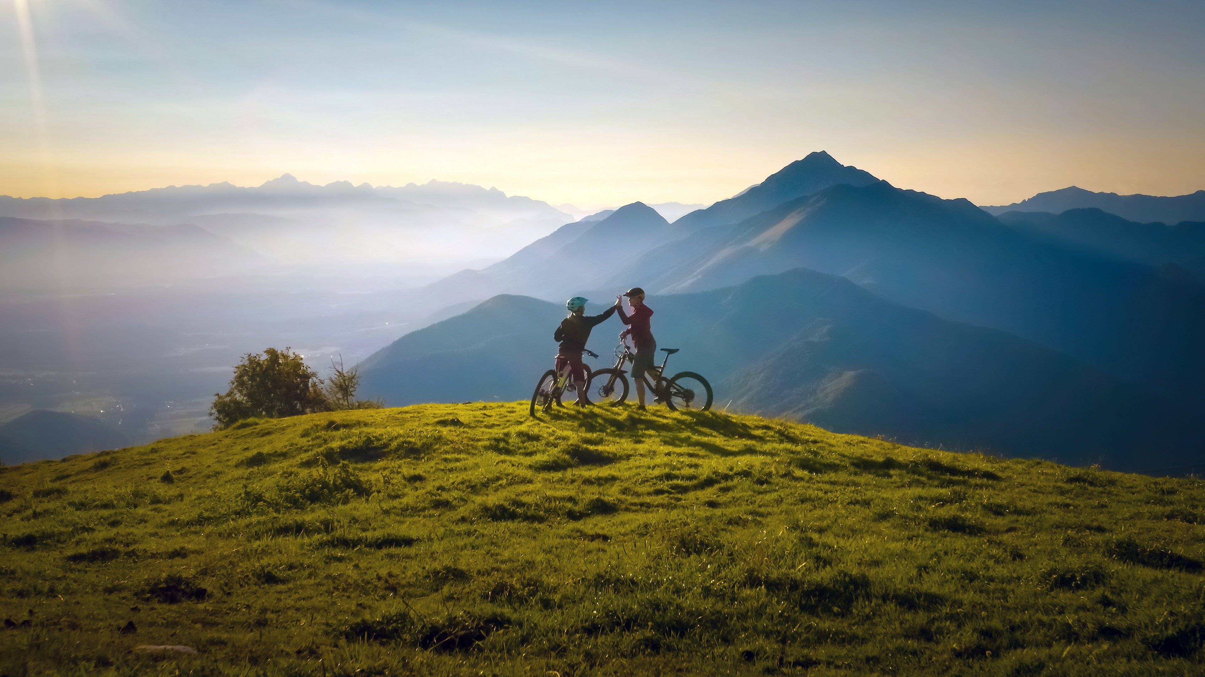 Des Alpes à l'Adriatique à vélo