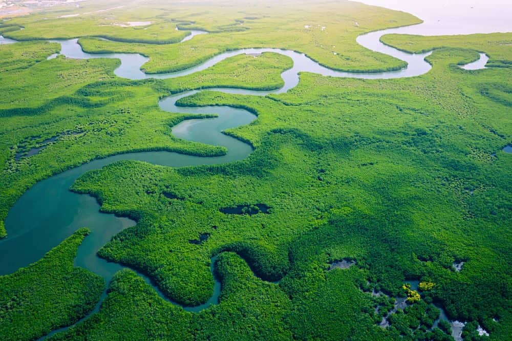 Profundidades de Senegal y Gambia