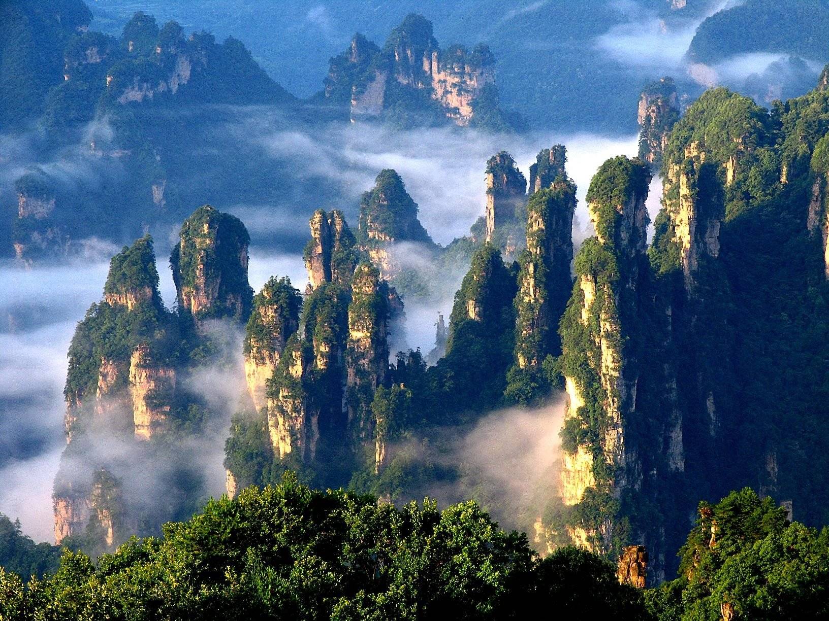 Chinarundreise mit Avatar-Märchenland Zhangjiajie
