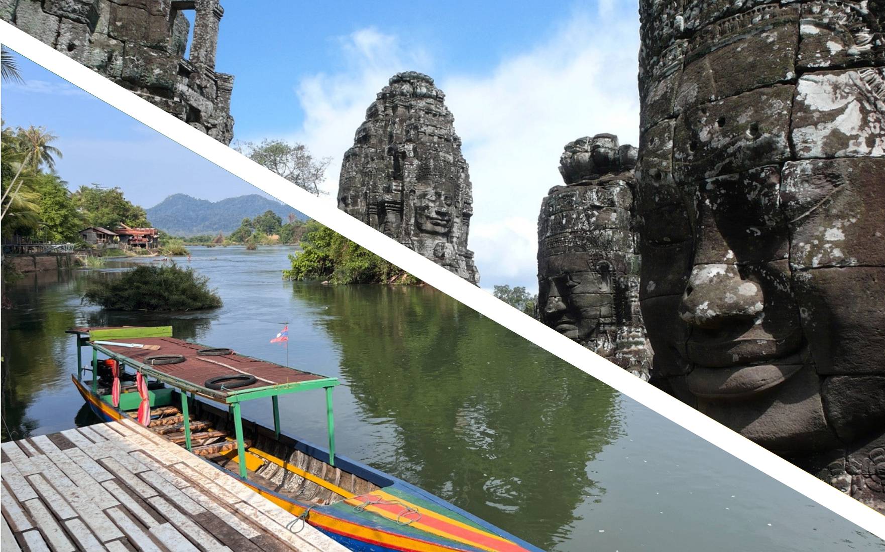 4000 îles du Laos en pirogue et Angkor Wat en tuk-tuk en famille