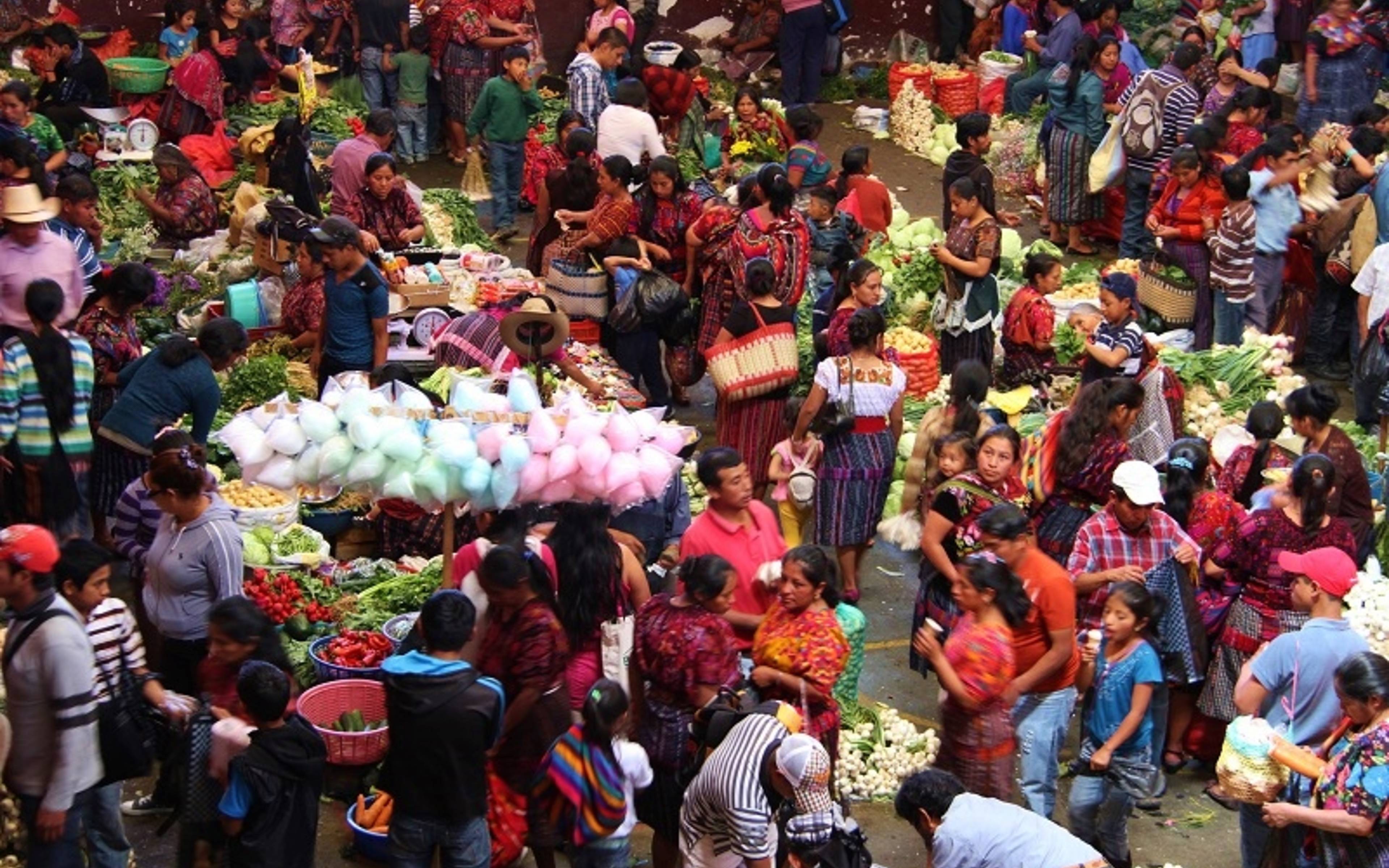Découverte du marché coloré de Chichicastenango