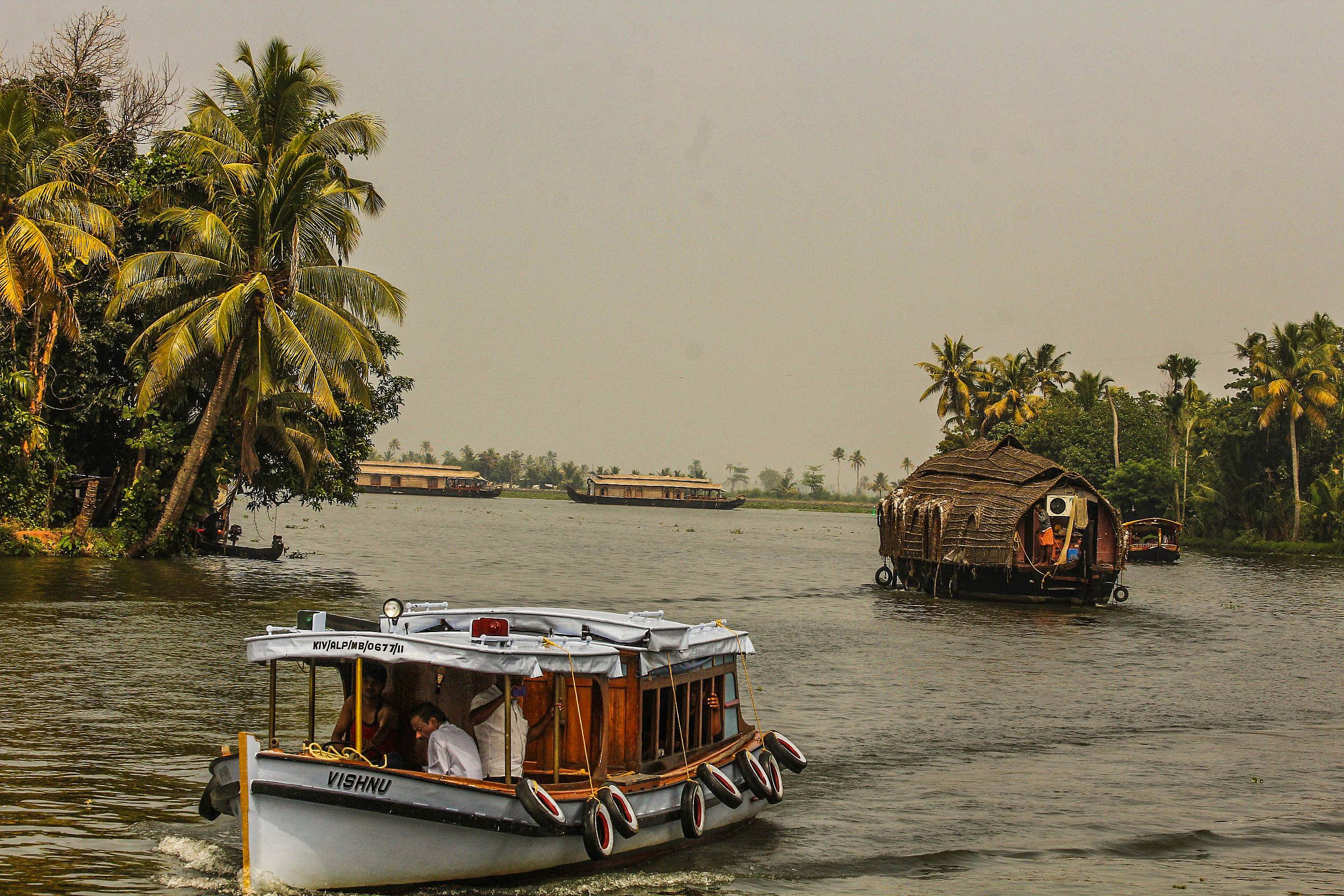 Croisière dans les backwaters du Kerala