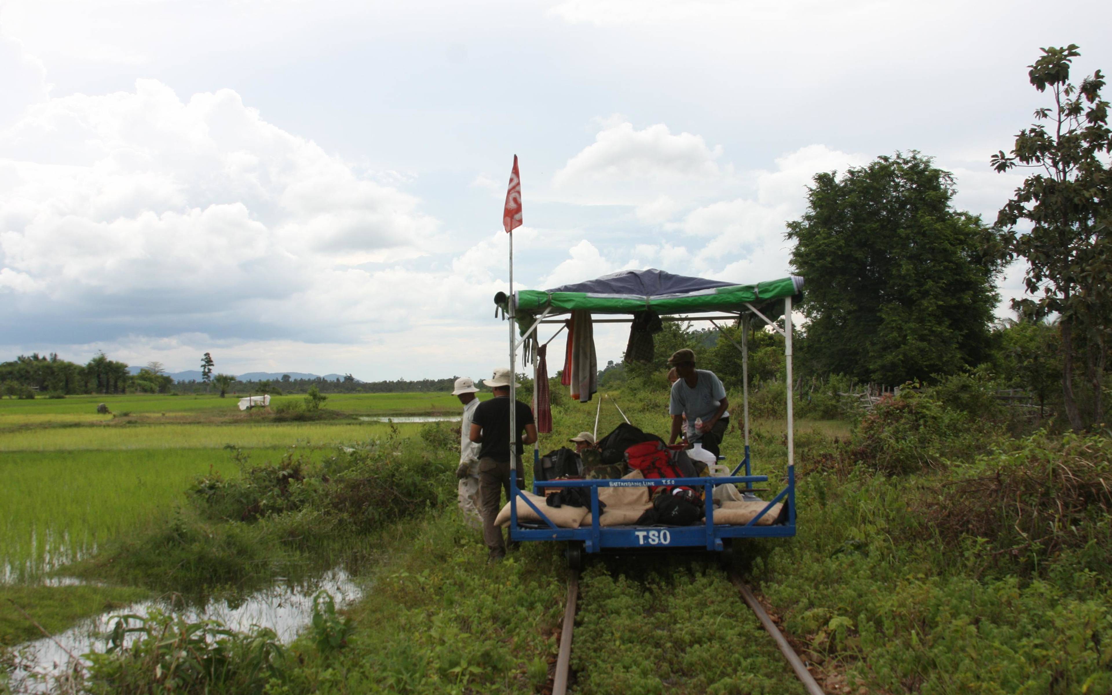 Los trenes de ​Phnom Penh