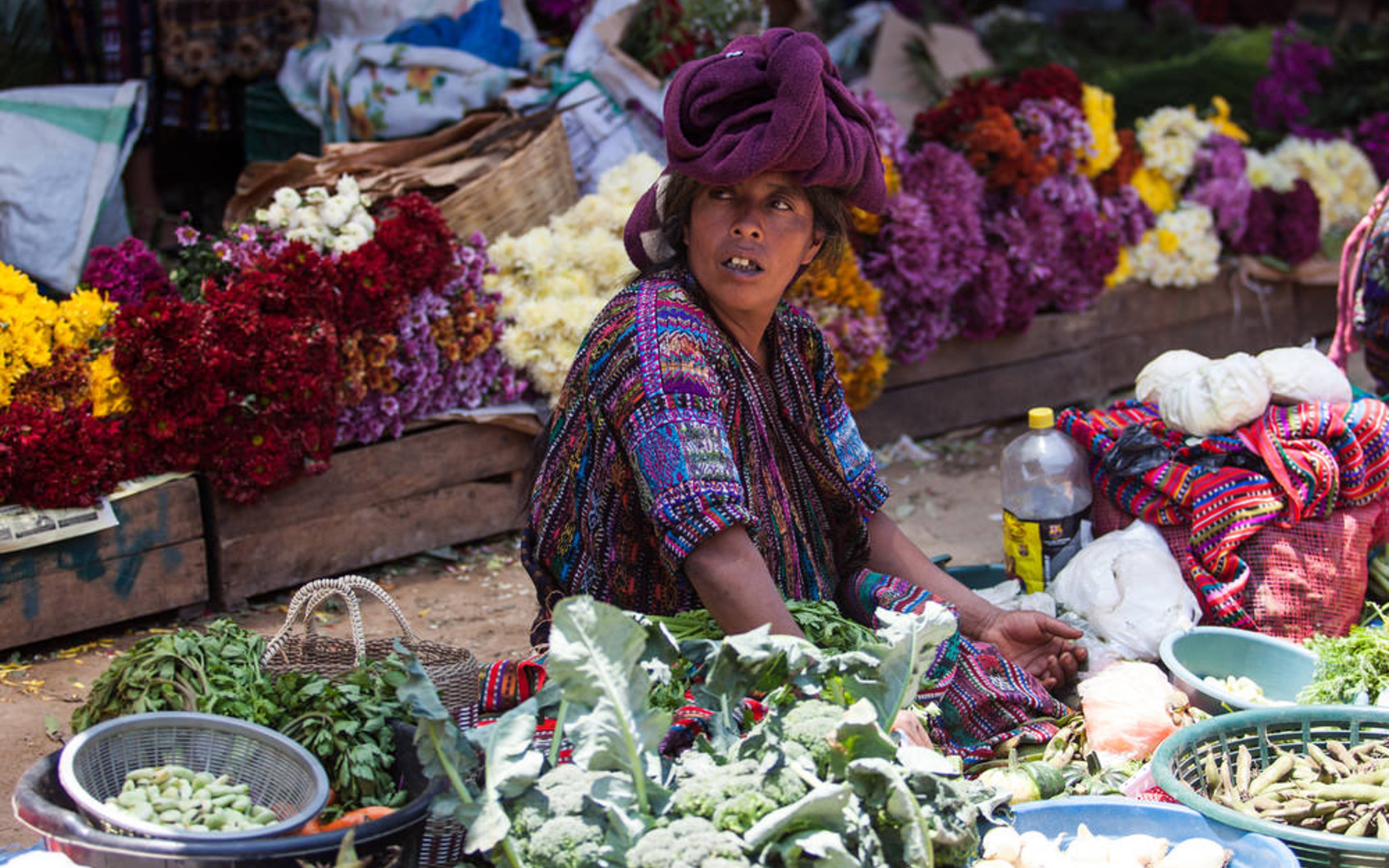 Scoperta del mercato di Chichicastenango 
