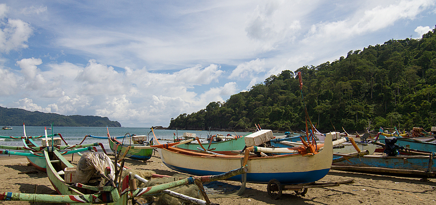 Boats in Indonesia