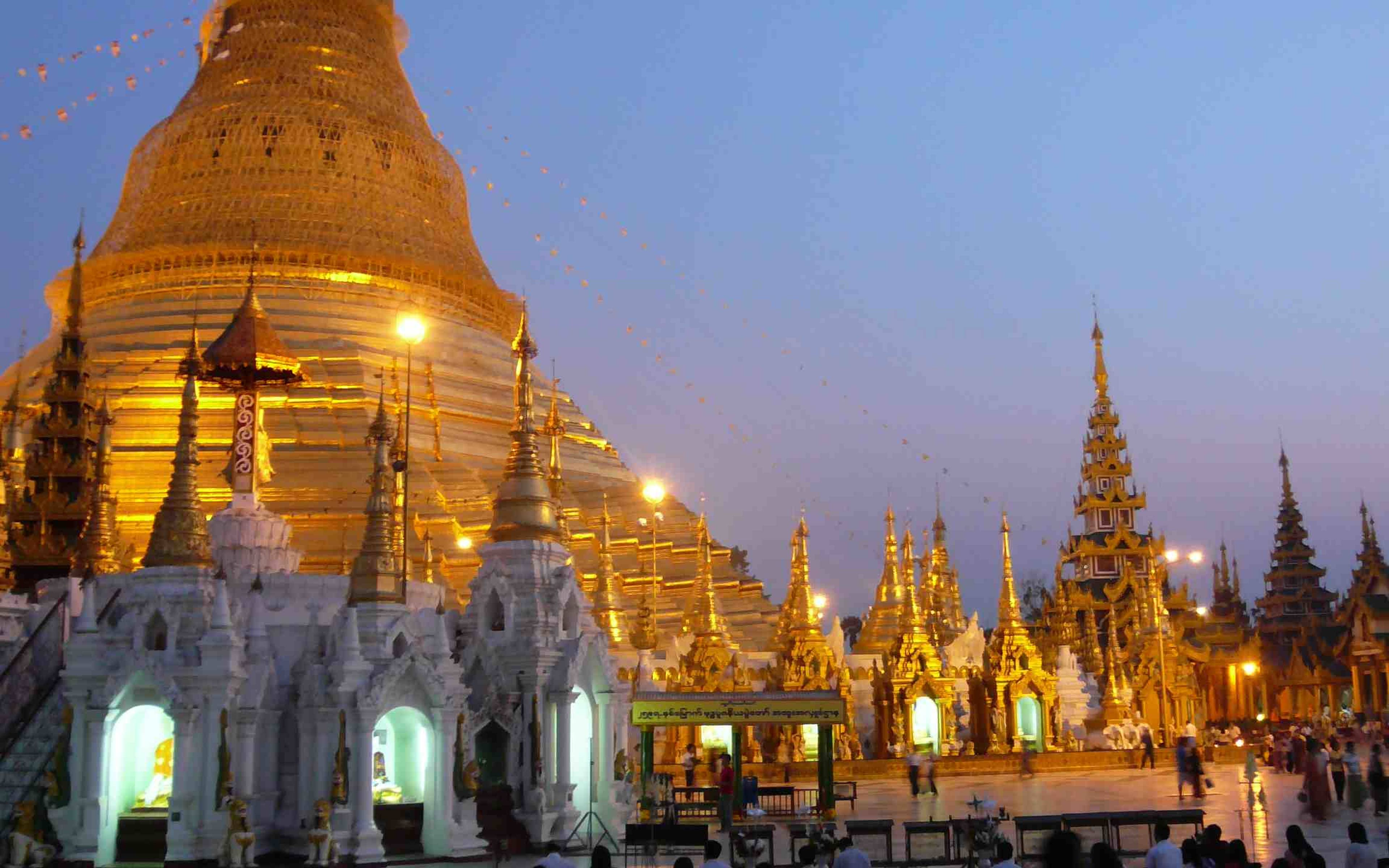 La pagode Shwedagon