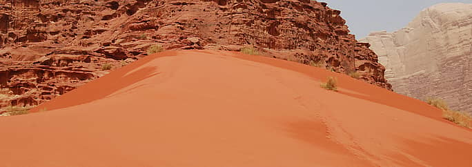 Dune rouge du Wadi Rum