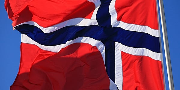 Die norwegische Flagge
