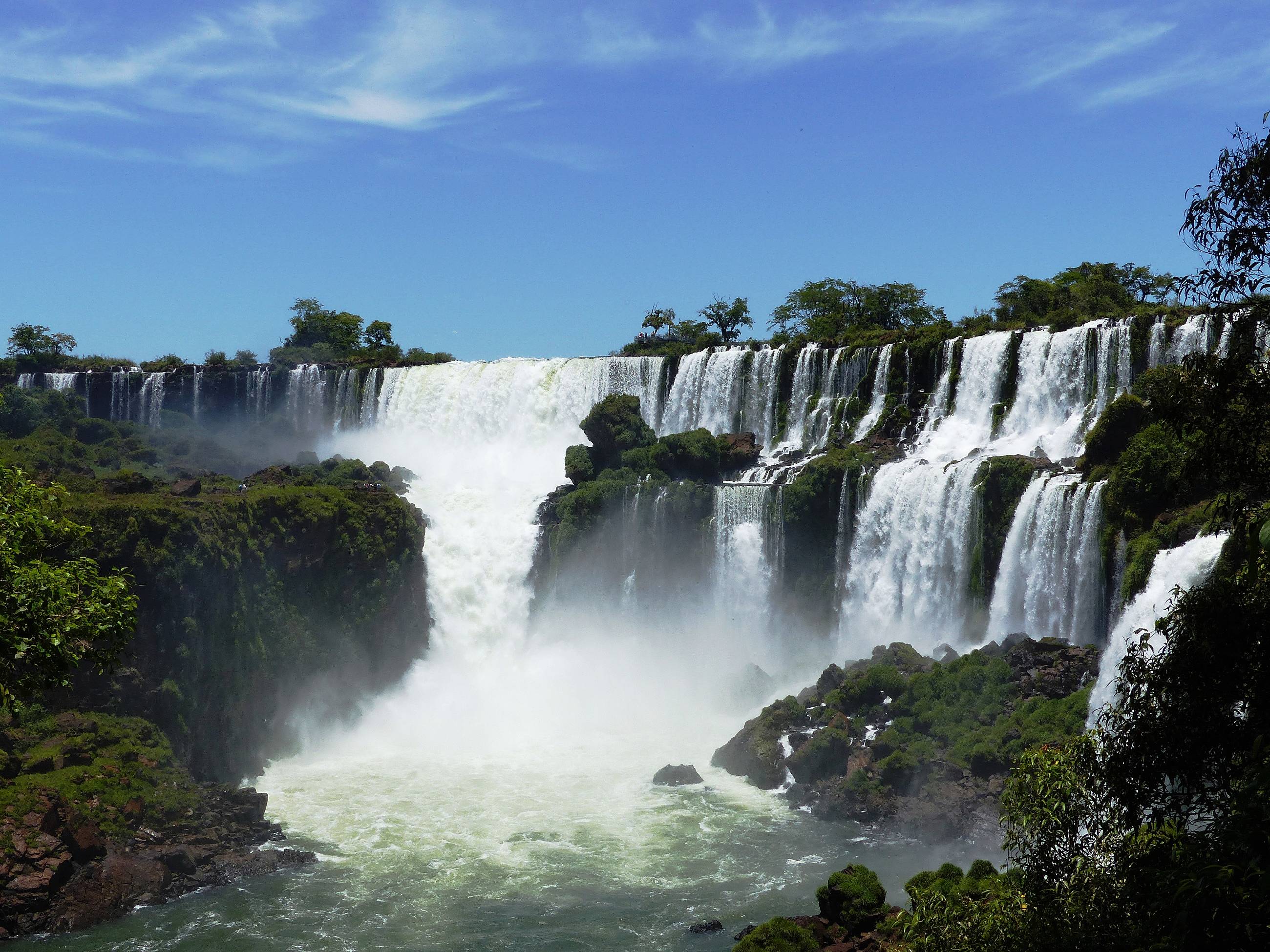 Brasilianische Seite der Wasserfälle