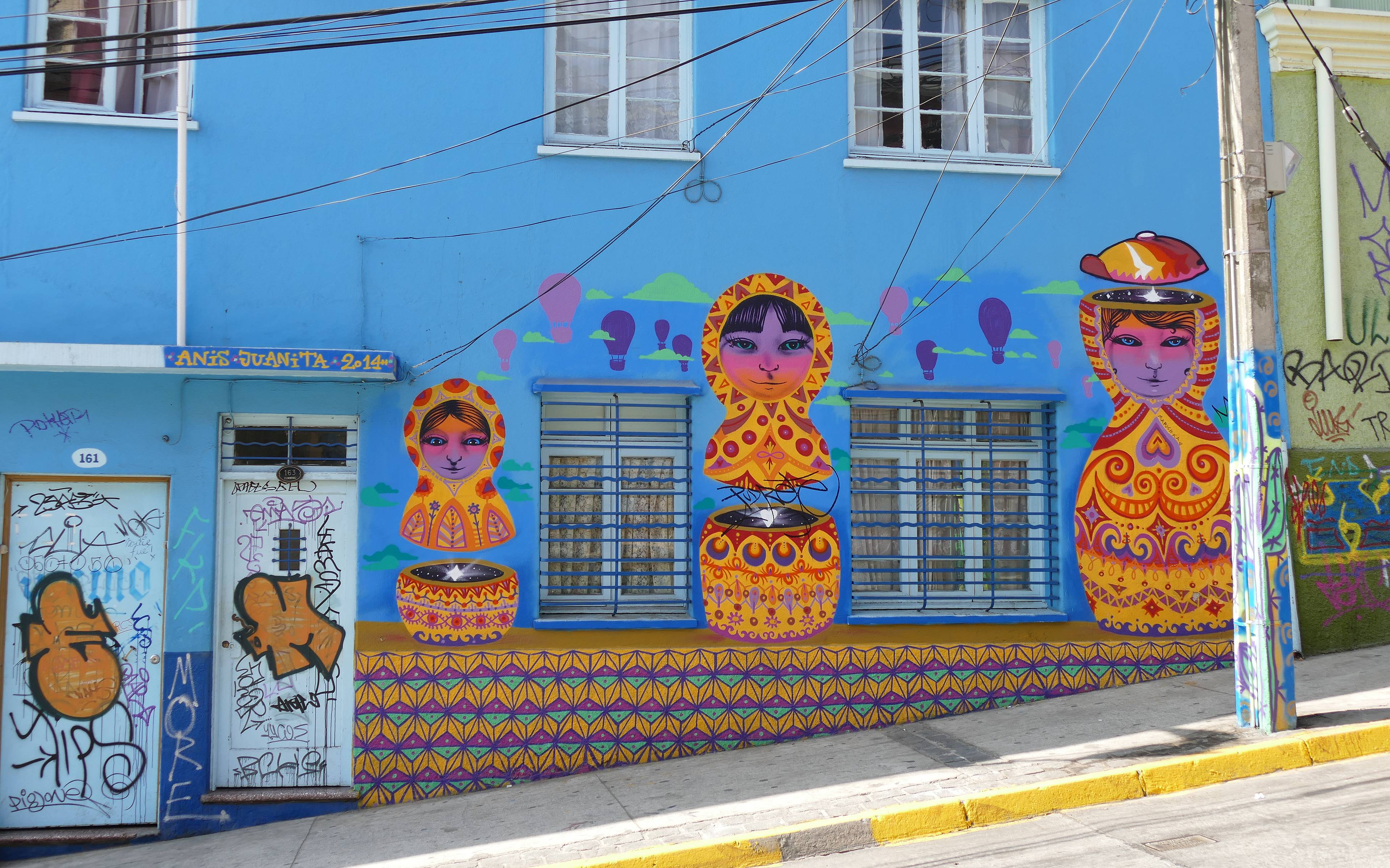Street Artist d'un jour à Valparaíso