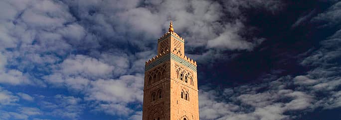 Minaret au coeur de Marrakech