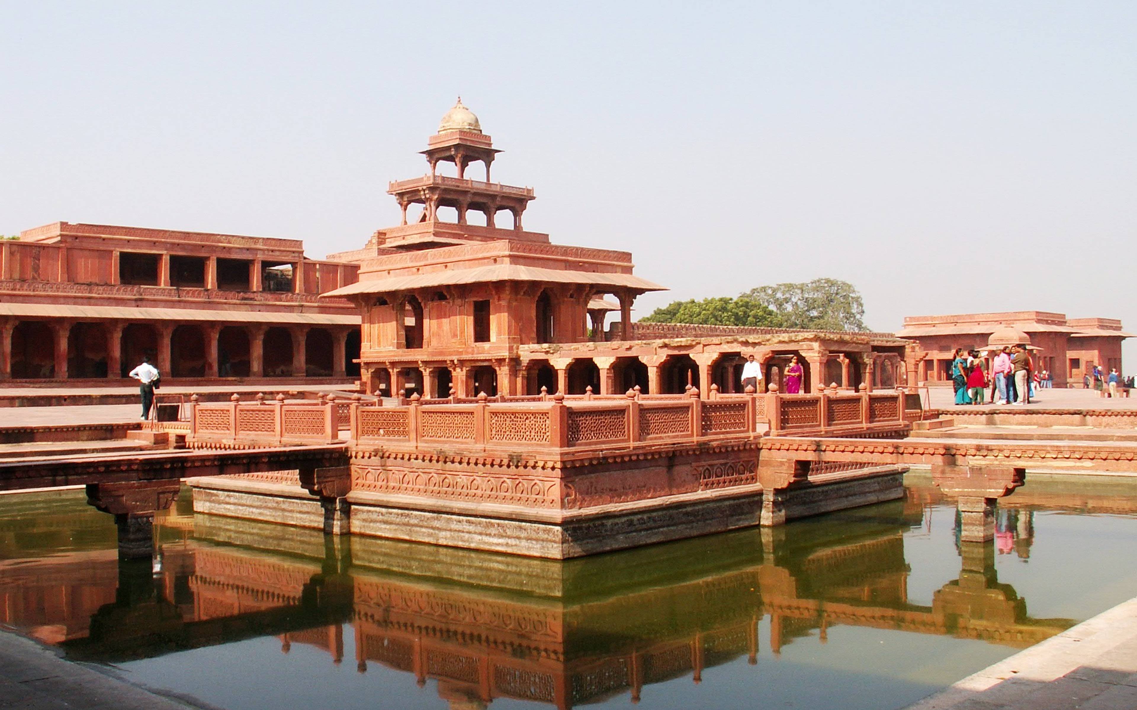 Destino a Agra y visita en camino