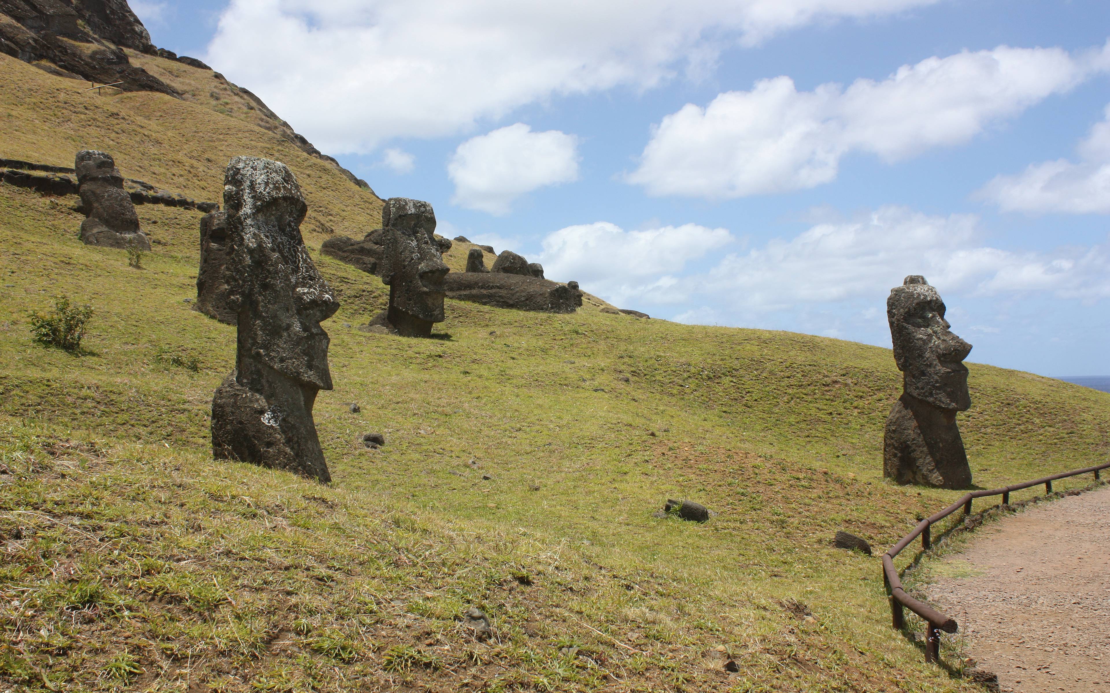 Alla scoperta dei Moai e dei Pukao
