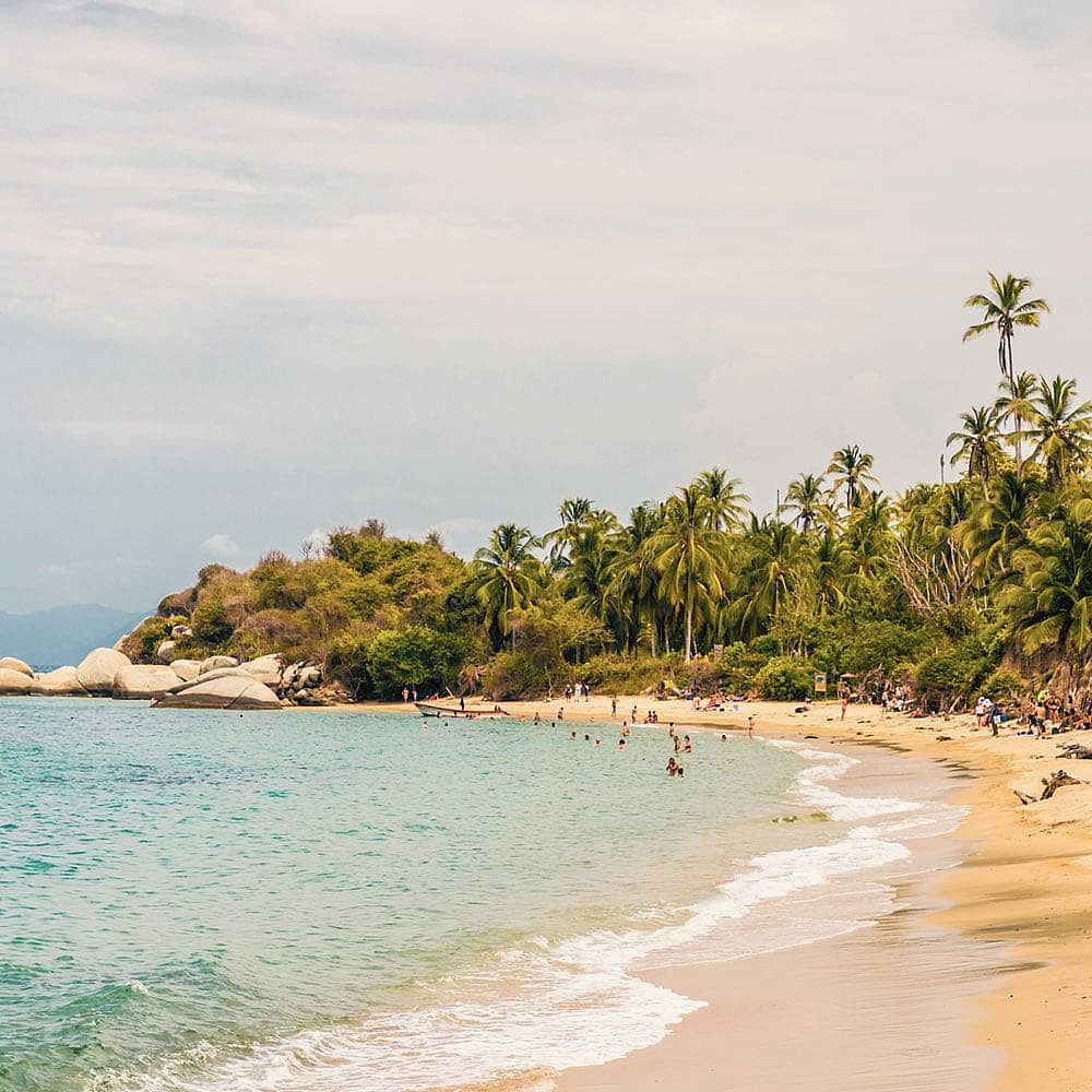 Viajes a las playas de Colombia 100% a medida