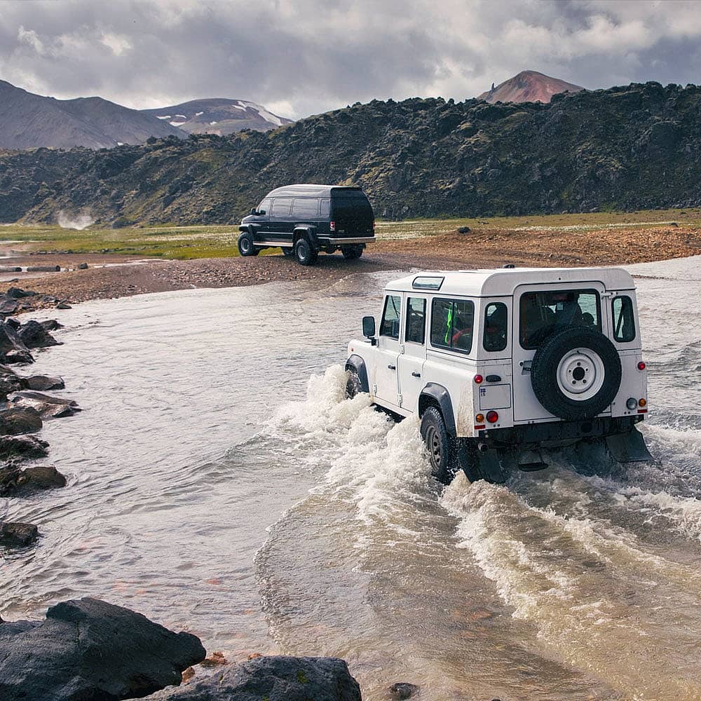 Design your perfect off road tour with a local expert in Iceland