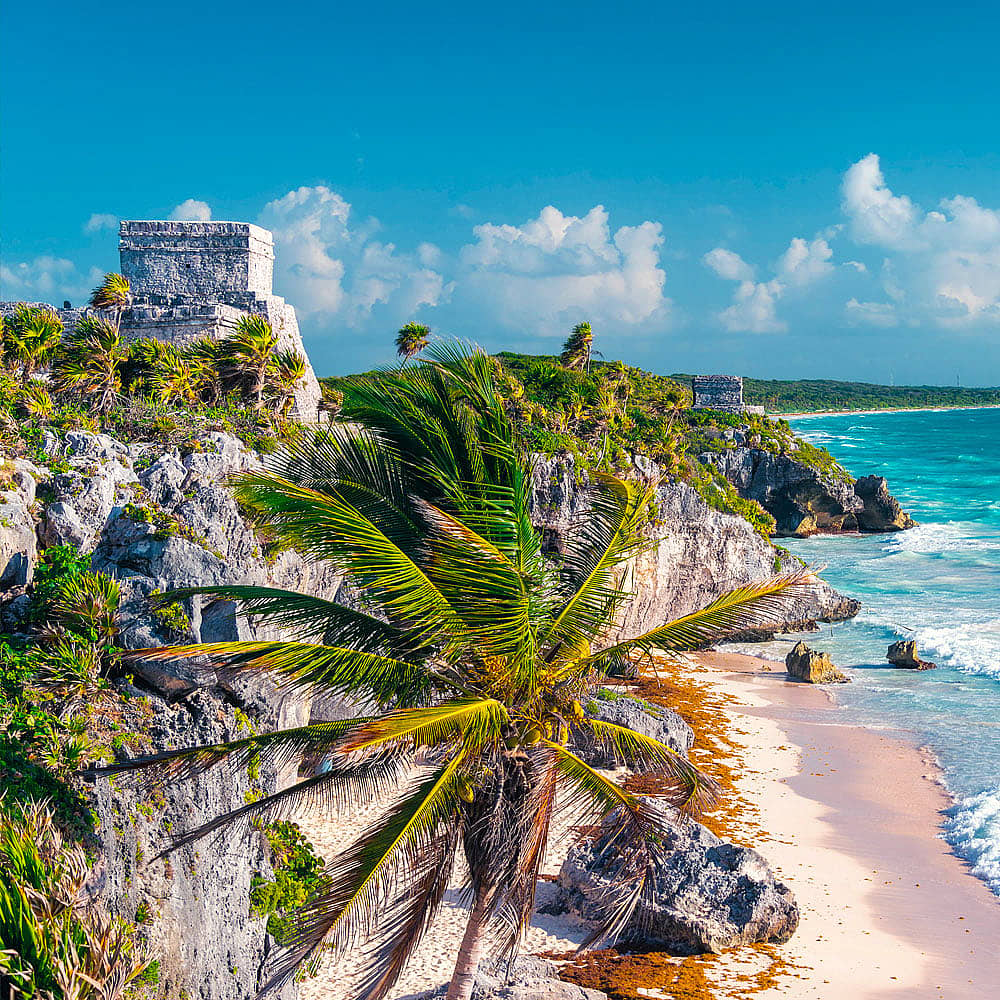 Découvrez les plus belles plages lors de votre voyage au Mexique 100% sur mesure