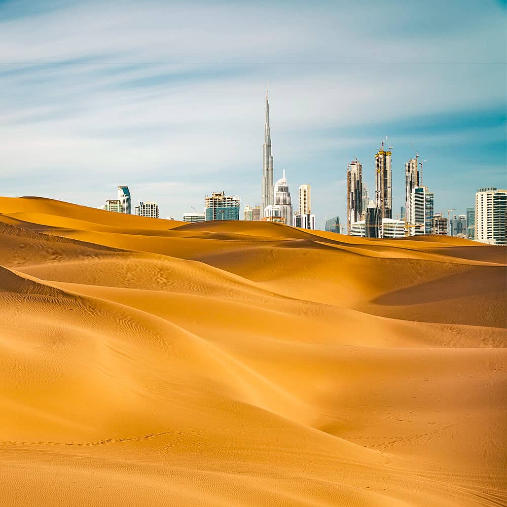 Crea tu viaje al desierto de Dubái 100% a medida