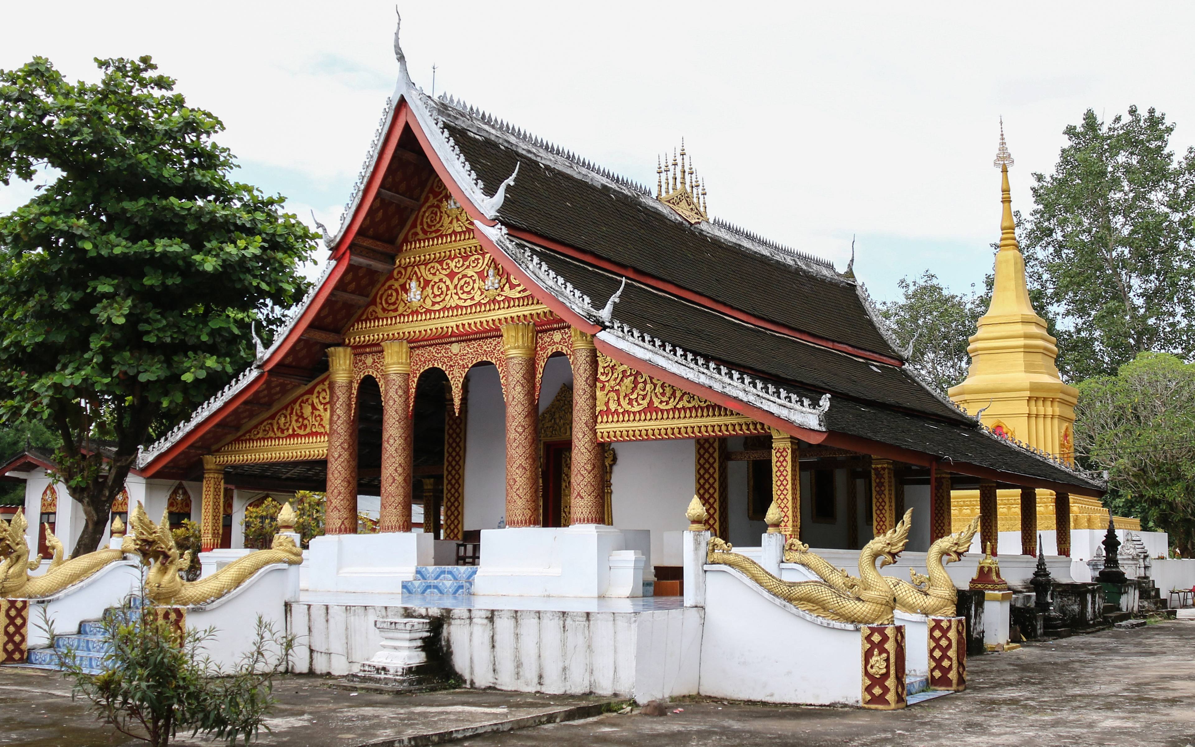 Visite de Luang Prabang, ses temples et ses marchés