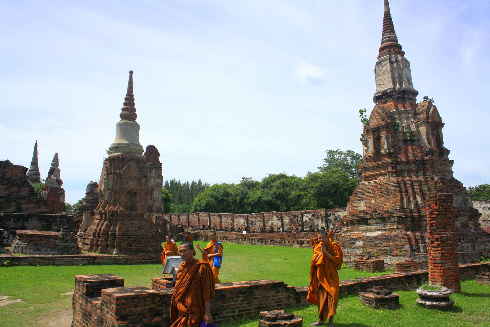 Artigianato per bambini a Ayutthaya