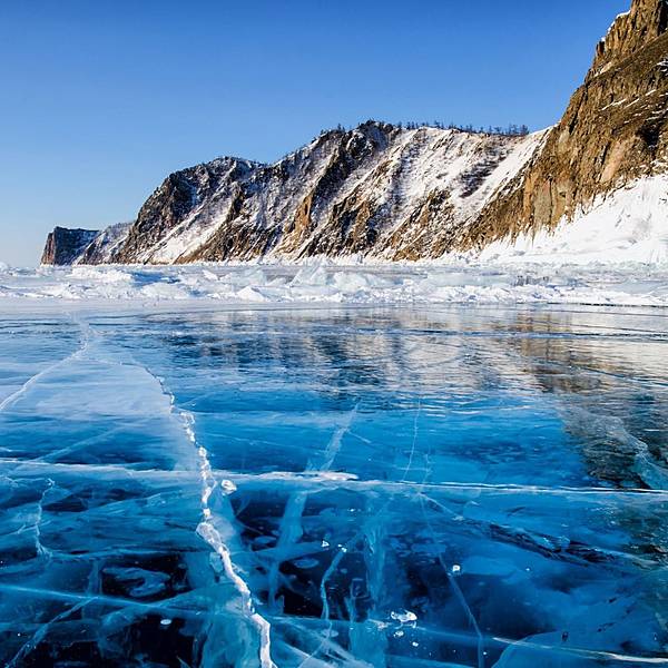 Lago Baikal Russia da viaggio resistente all'acqua Tappetino Mouse posto tavola 8 x 10" #2226 