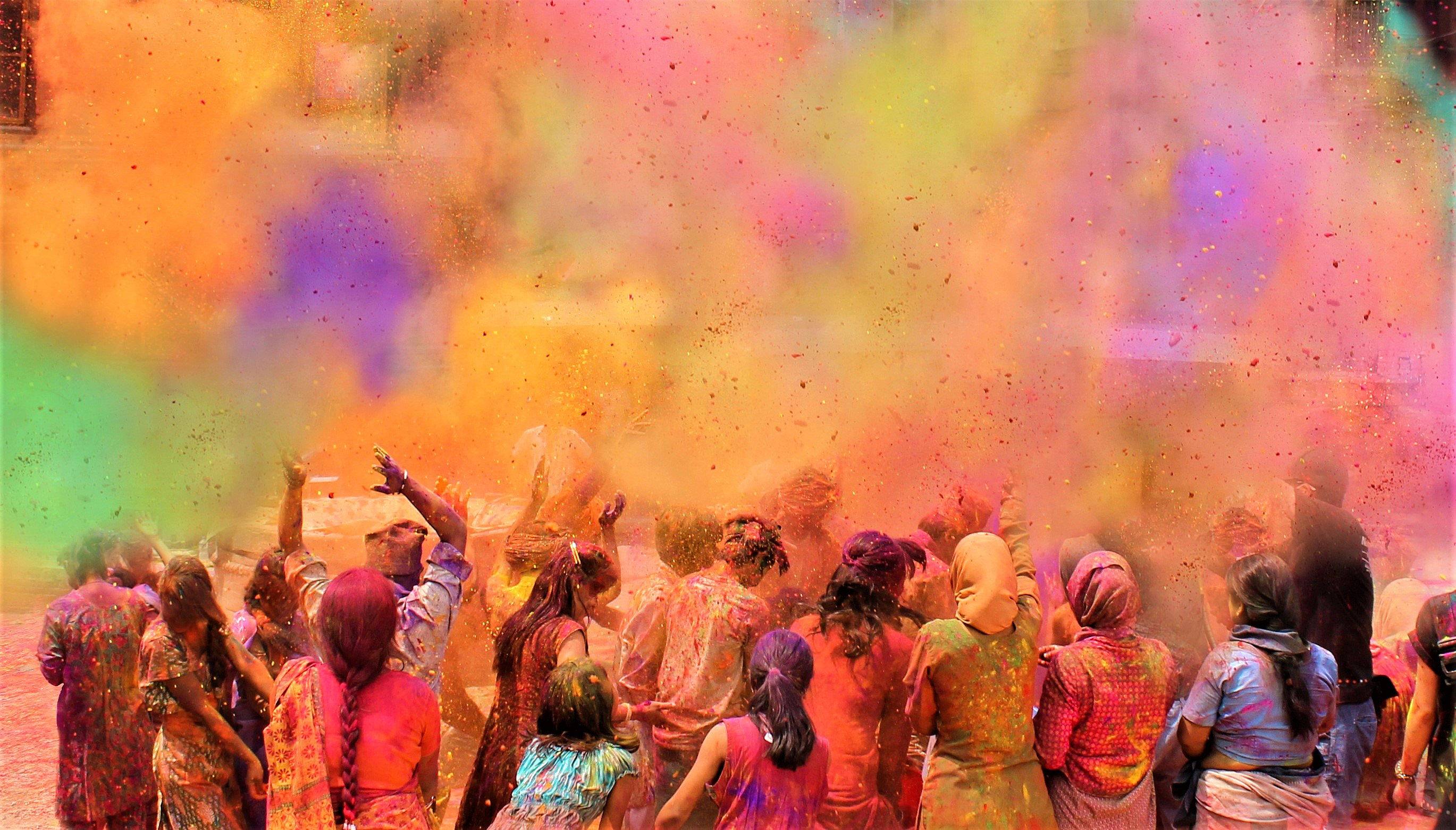 Vive la fiesta más colorida del mundo