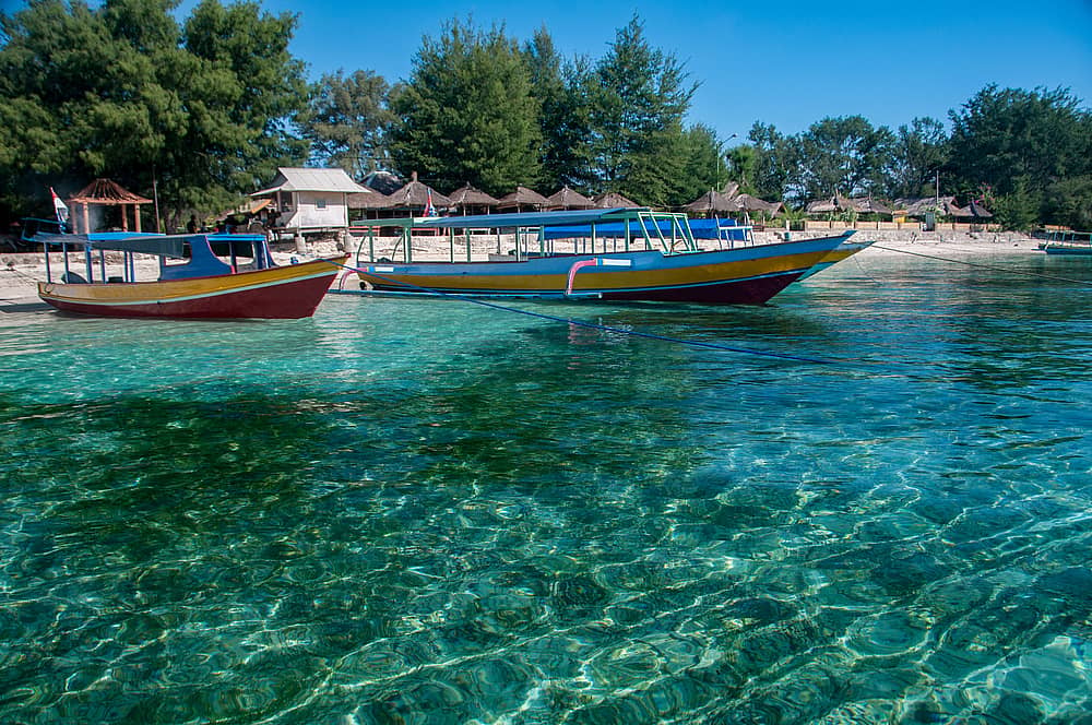 Trasferimento a Padangbai, poi in barca veloce per le isole Gili