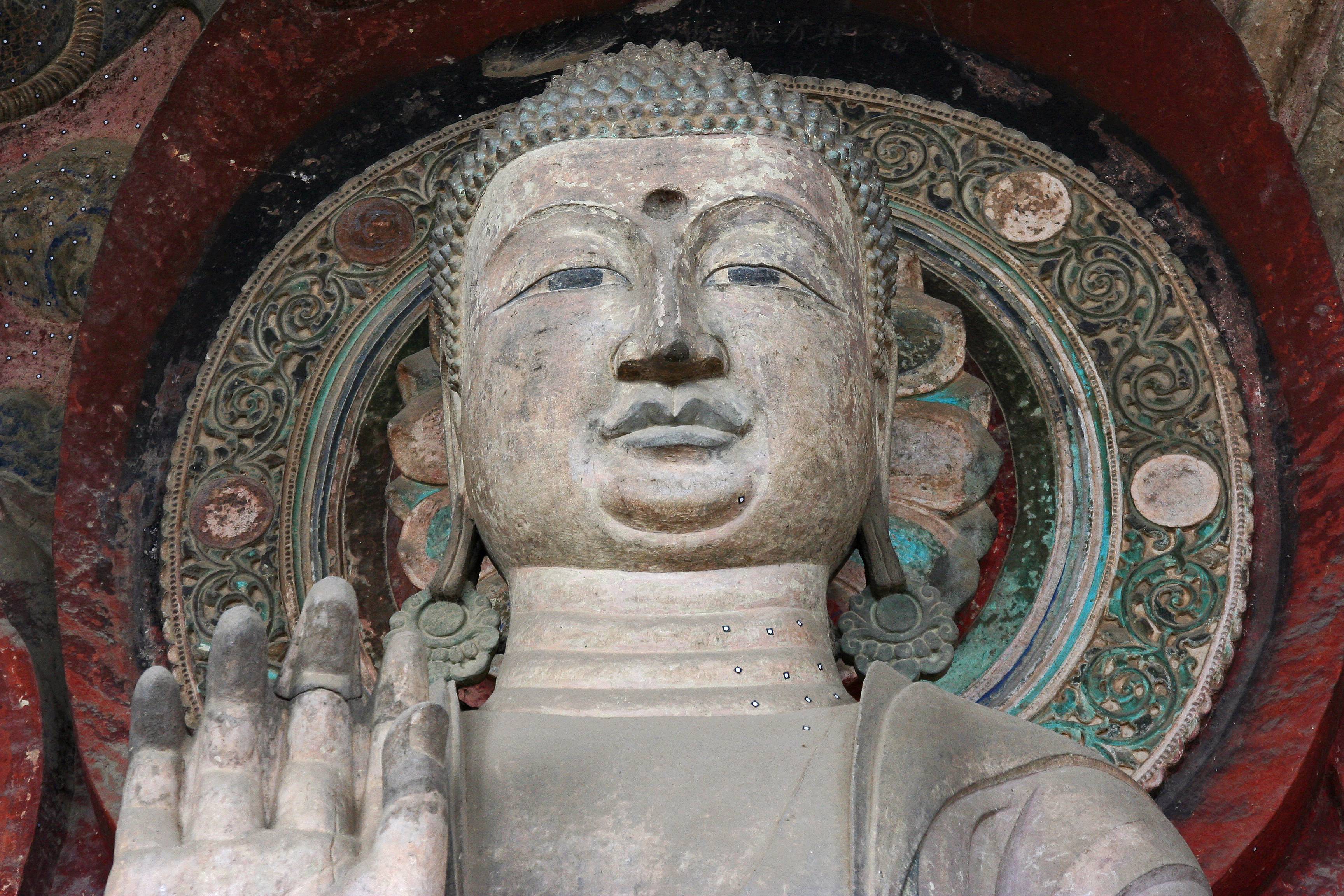 Ein Zwischenstopp bei den Klippen der tausend Buddhas 