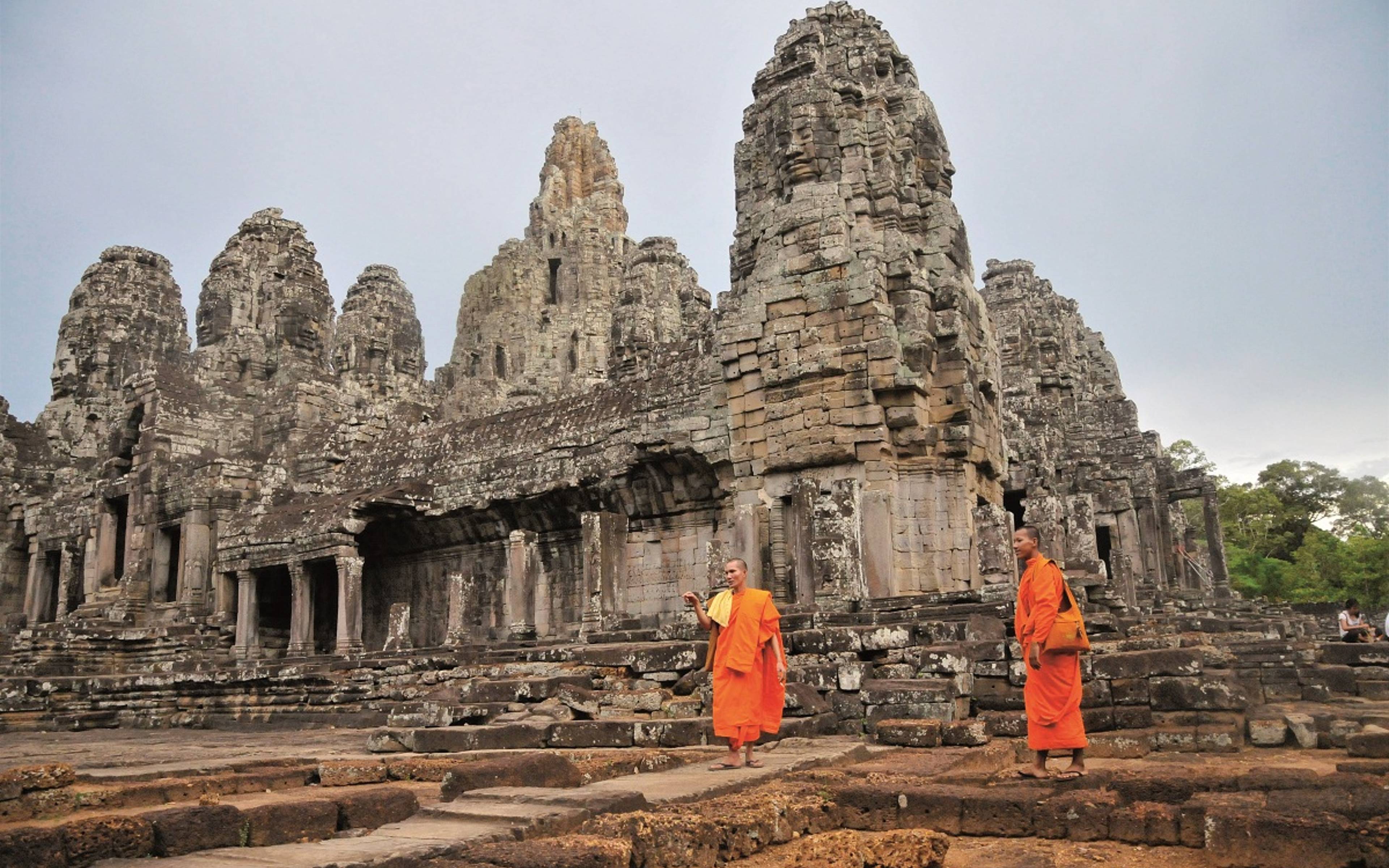 Les temples d'Angkor Thom en tuk tuk