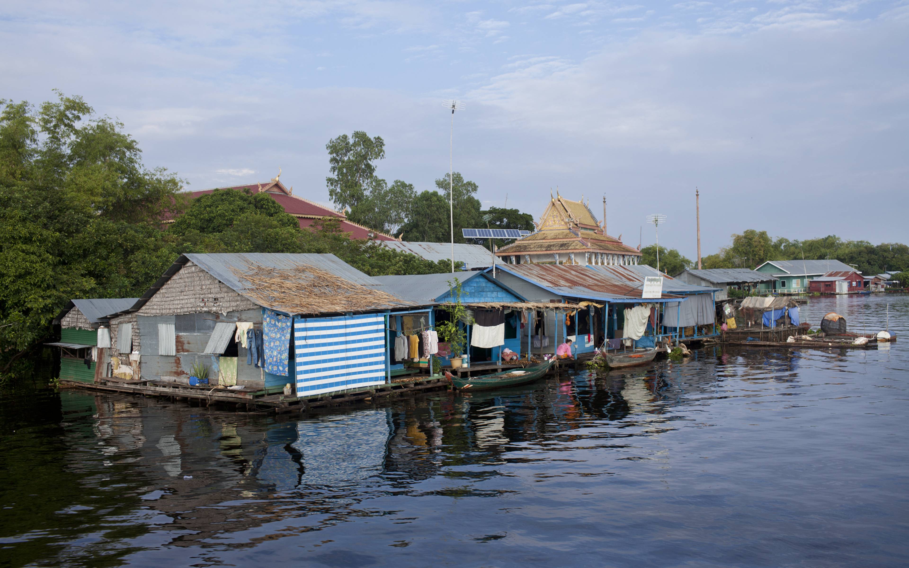 Croisière vers ​Battambang et visite des  villages flottants