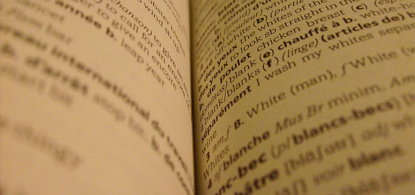 French-English dictionary