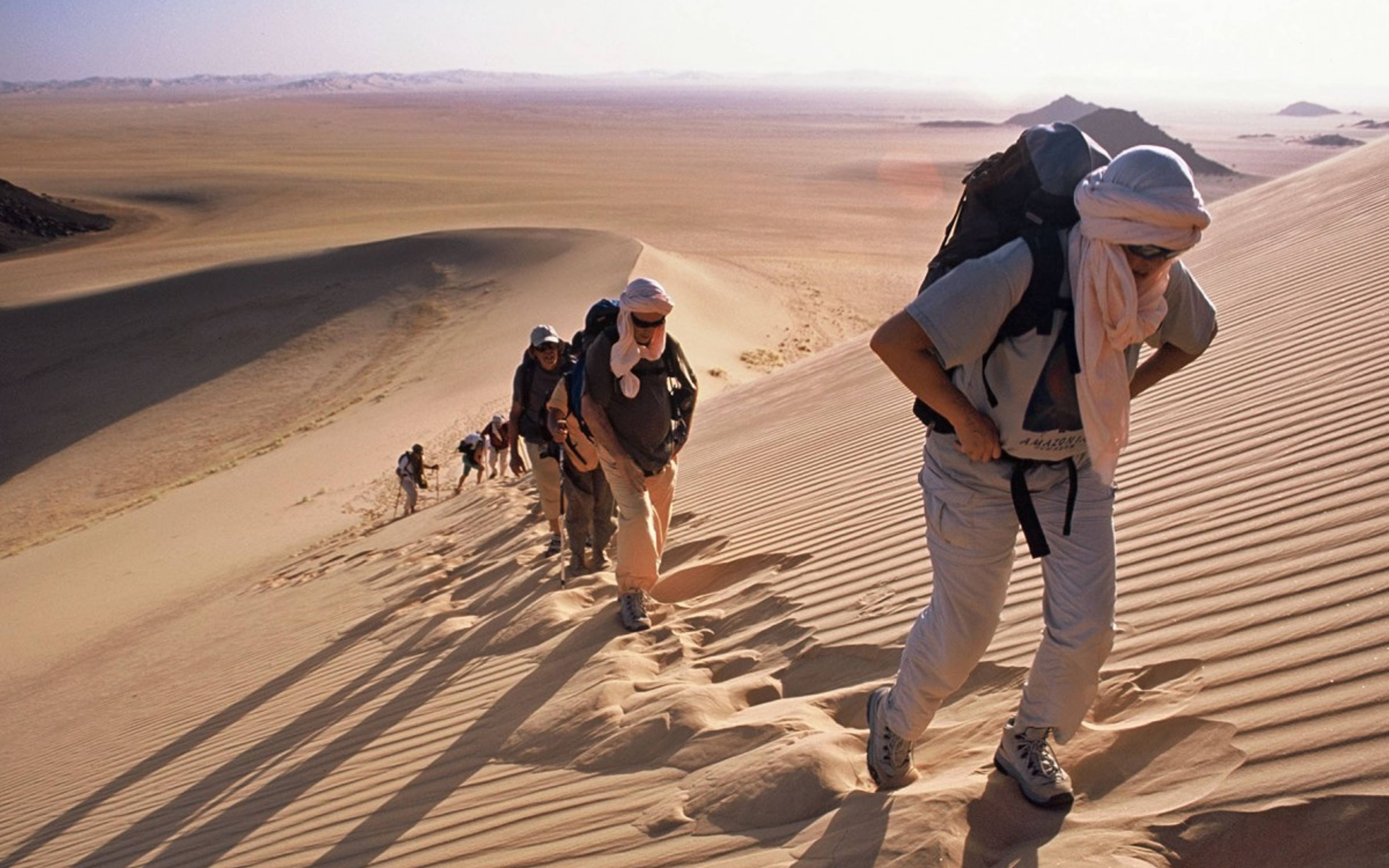 Voyage nomade dans le plus grand désert du monde